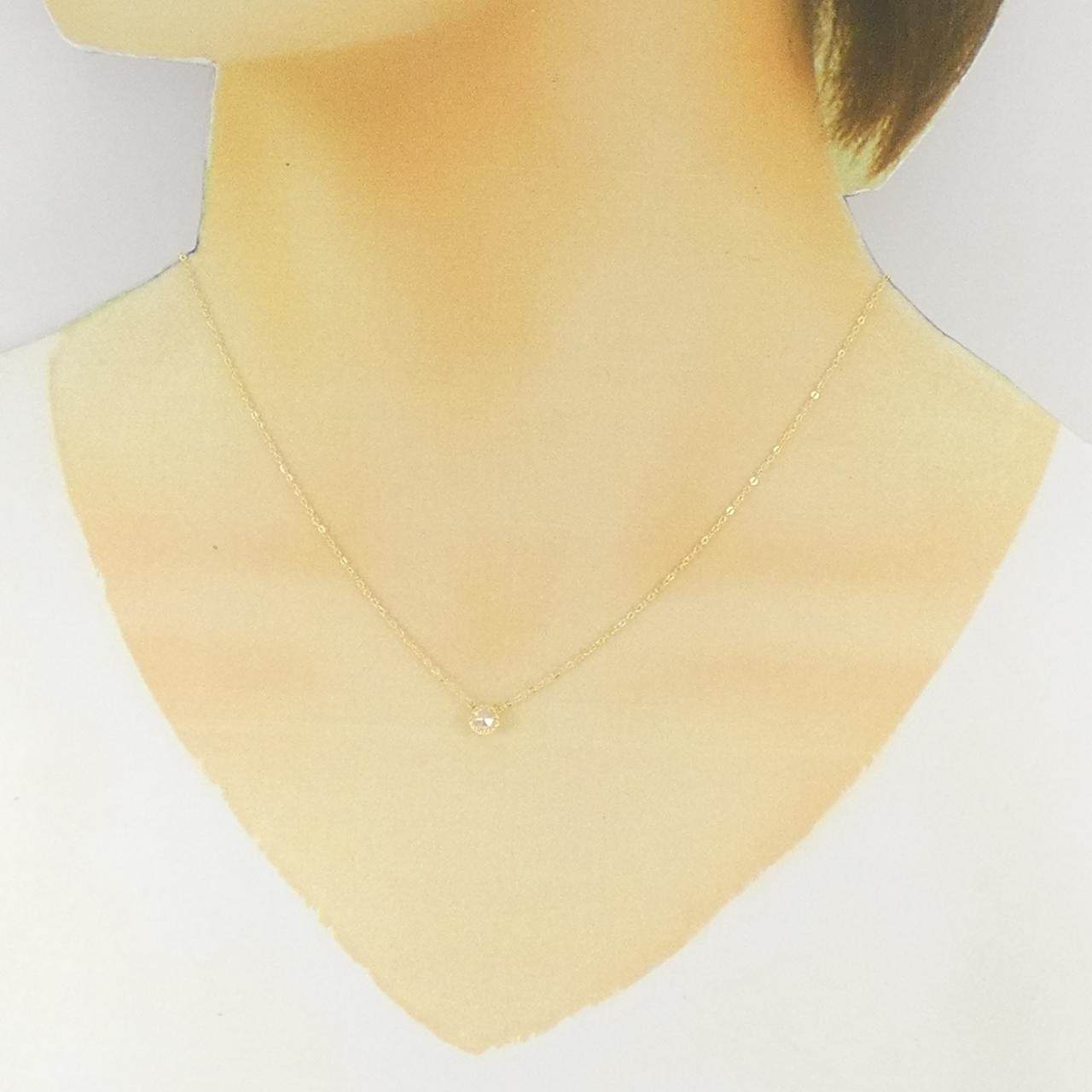 Au750 ダイヤモンドネックレス