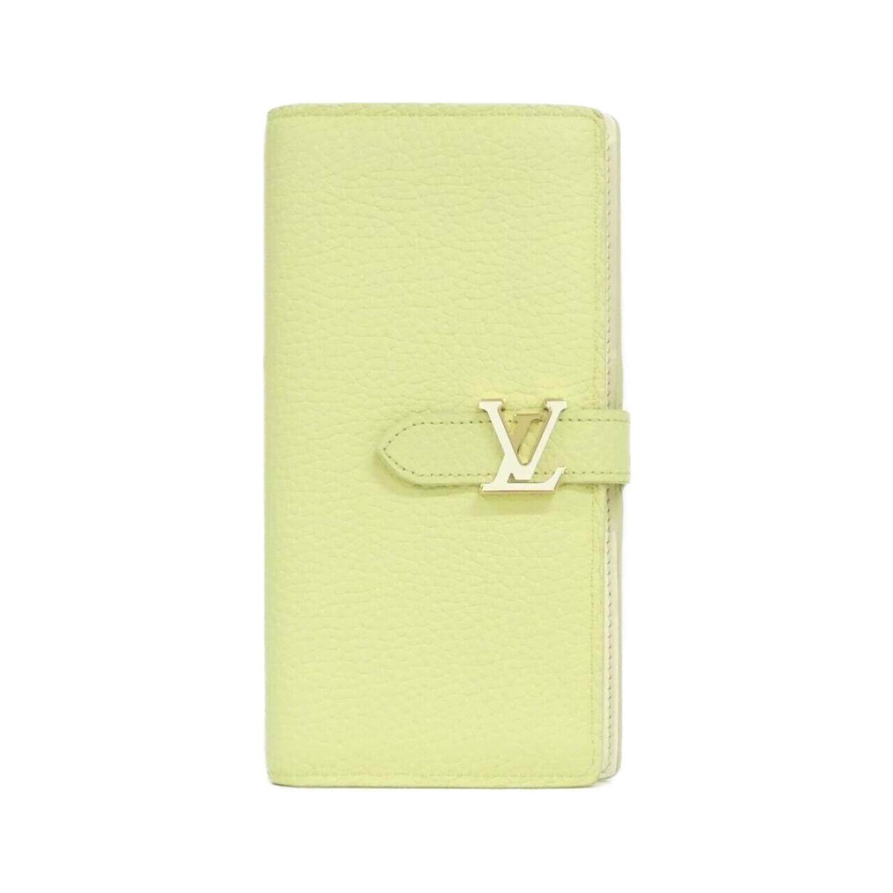 ルイヴィトン LVヴェルティカルウォレット トリヨンカーフ 長財布