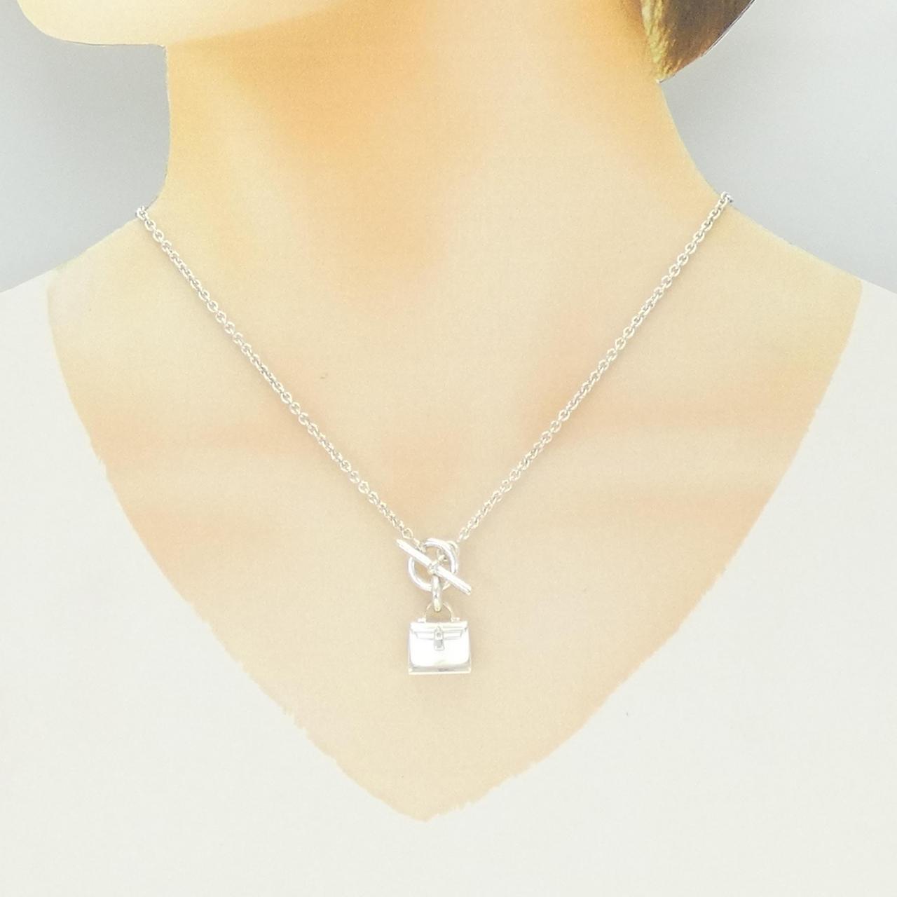 エルメス アミュレットケリー 925シルバー ネックレス