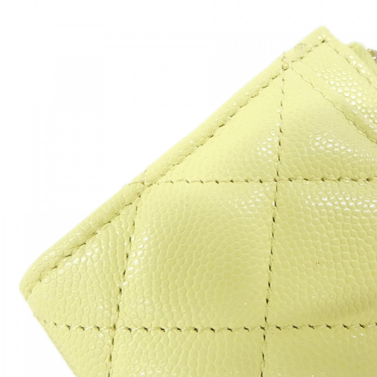 シャネル AP4478 キャビアスキン カードケース