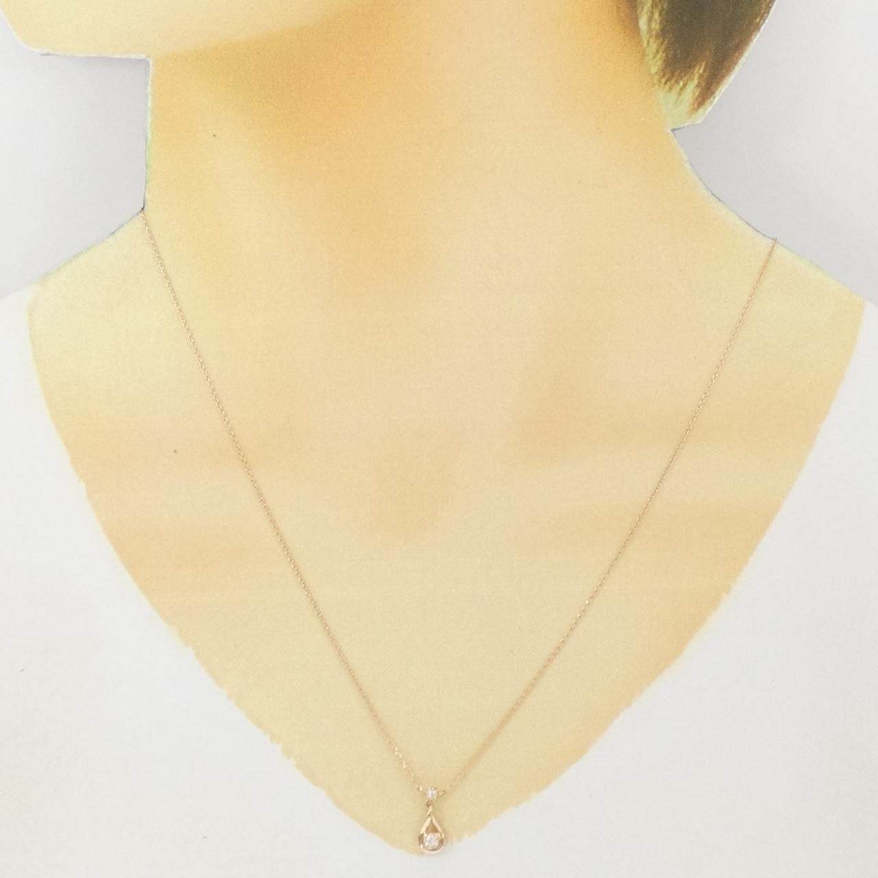 ヨンドシー Au750 ダイヤモンドネックレス