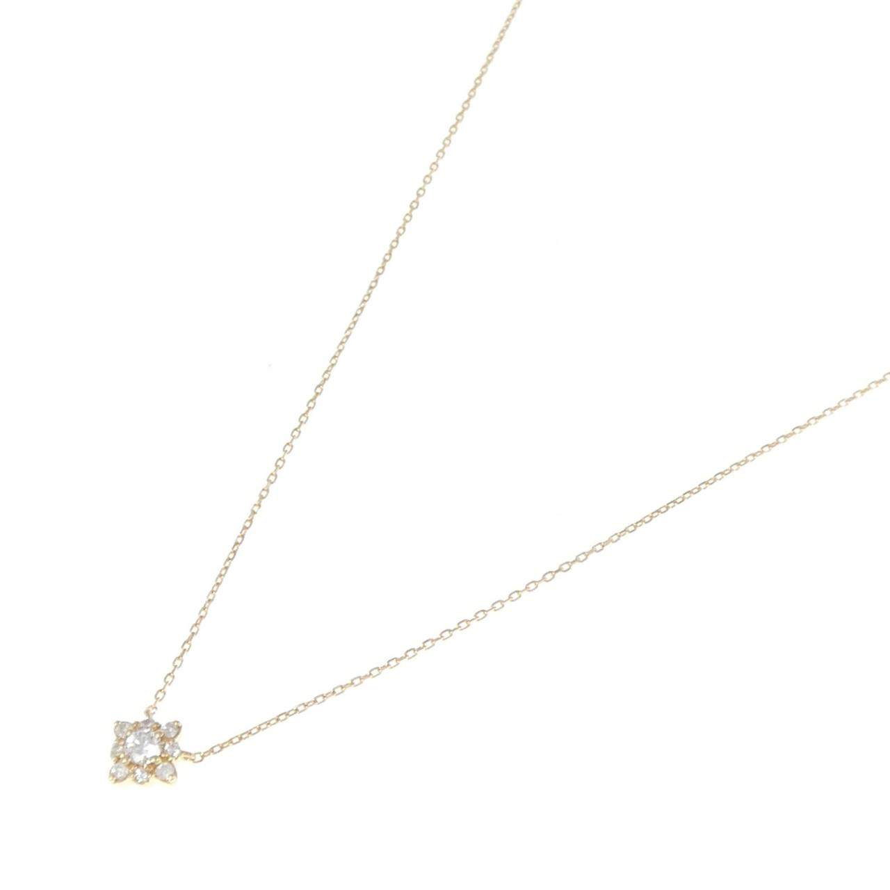 ヨンドシー Au750 ダイヤモンド ネックレス