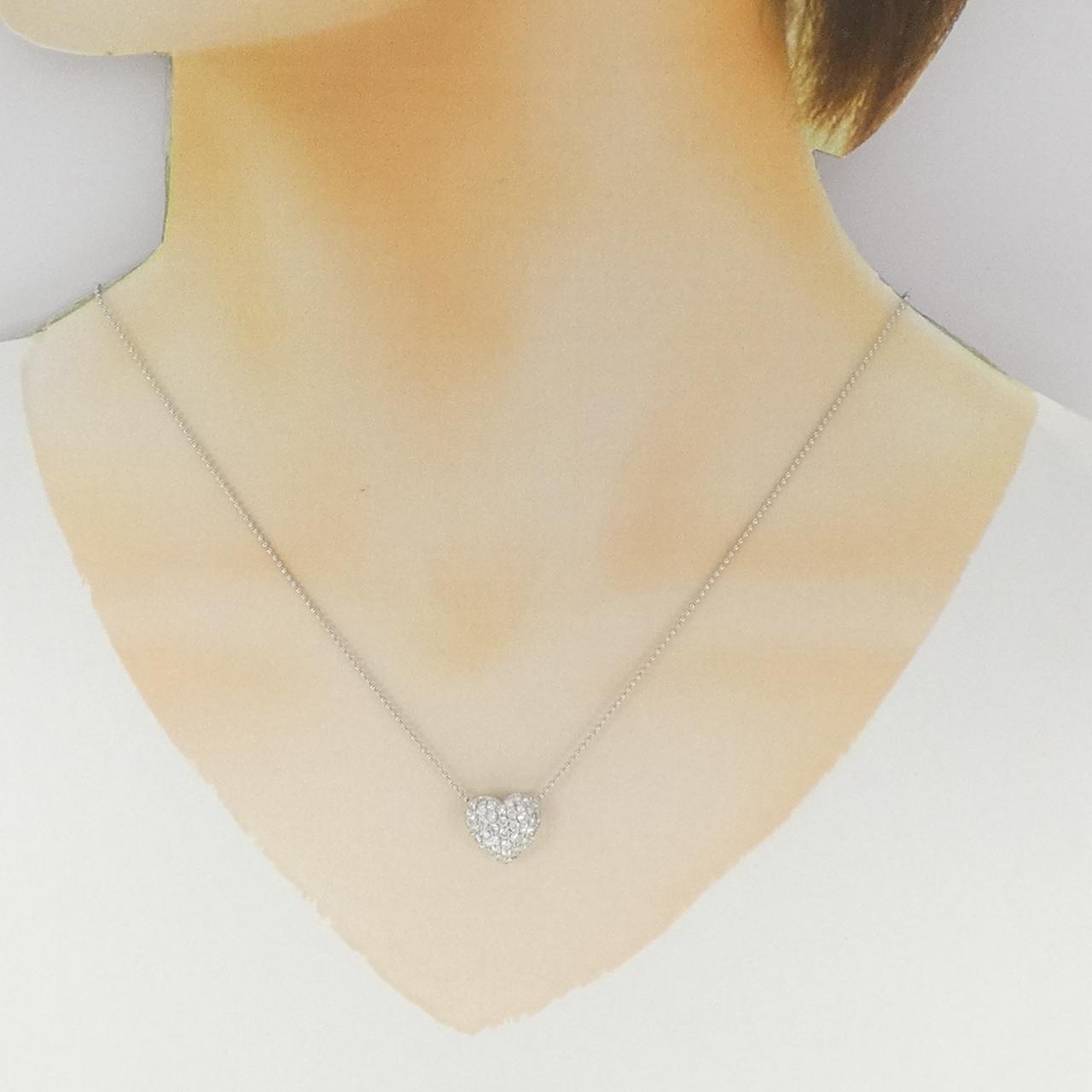 Pt900 Pt850 ダイヤモンド ネックレス