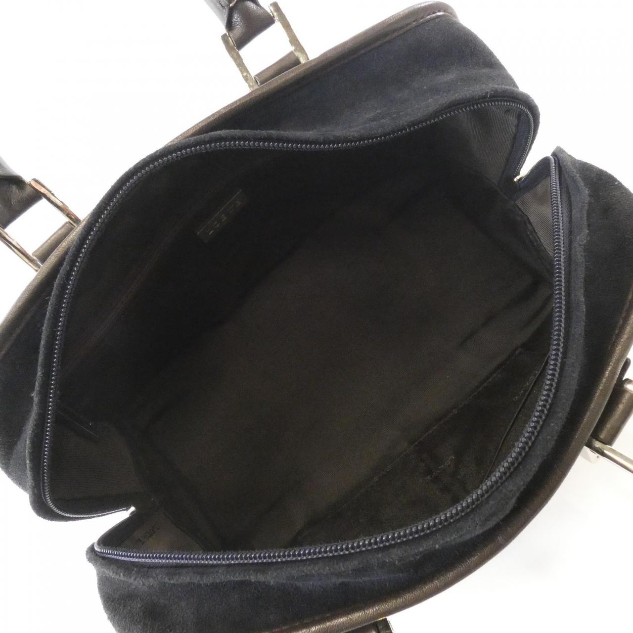 ロエベ アマソナ カウ レザー バッグ