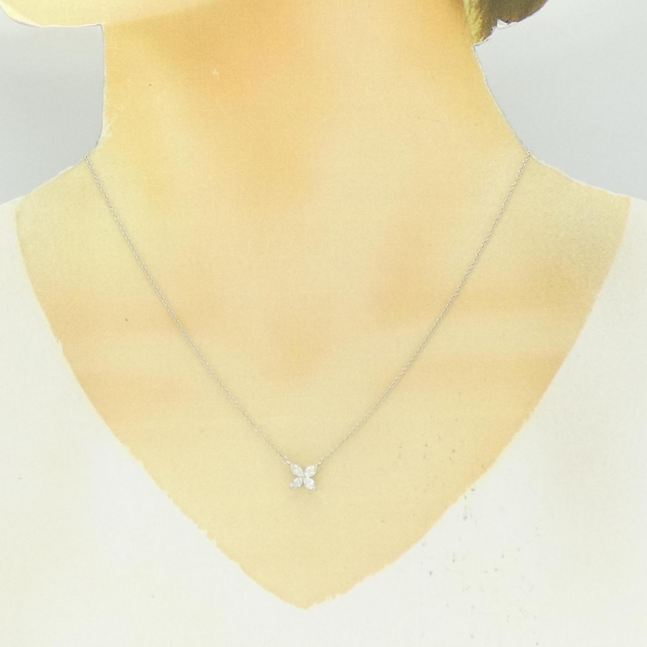 ティファニー ビクトリア スモール プラチナ ネックレス