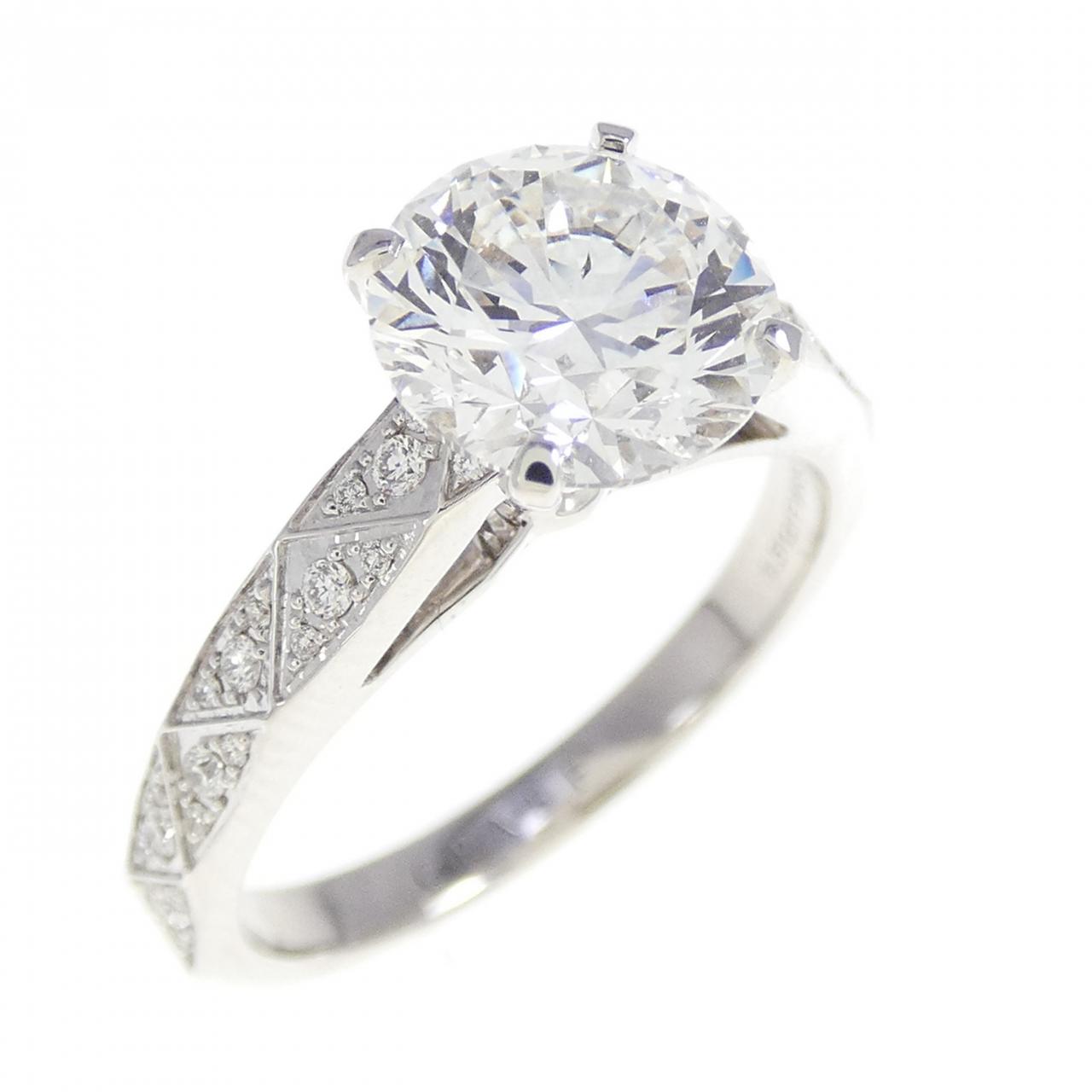 グラフ ローレンスグラフシグネチャー 750ホワイトゴールド ダイヤモンド リング 9.5号