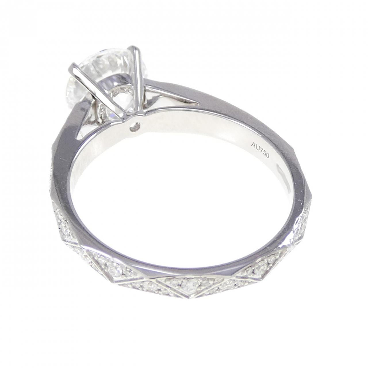 グラフ ローレンスグラフシグネチャー 750ホワイトゴールド ダイヤモンド リング 9.5号