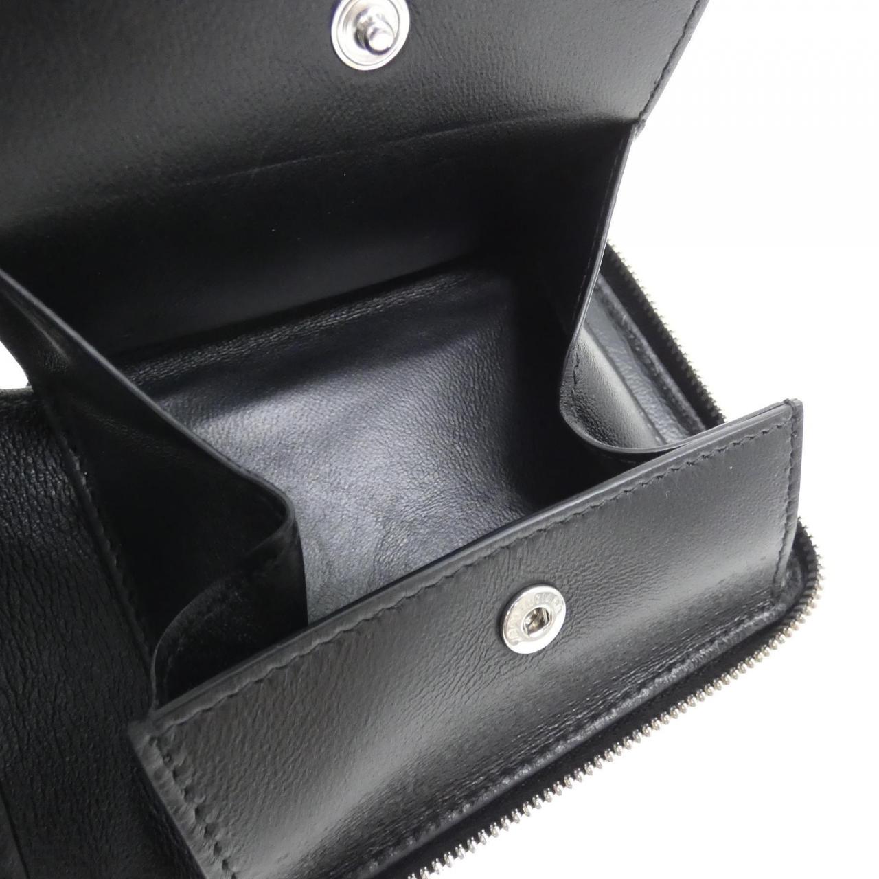 バレンシアガ 2 フォールド レザー ウォレット