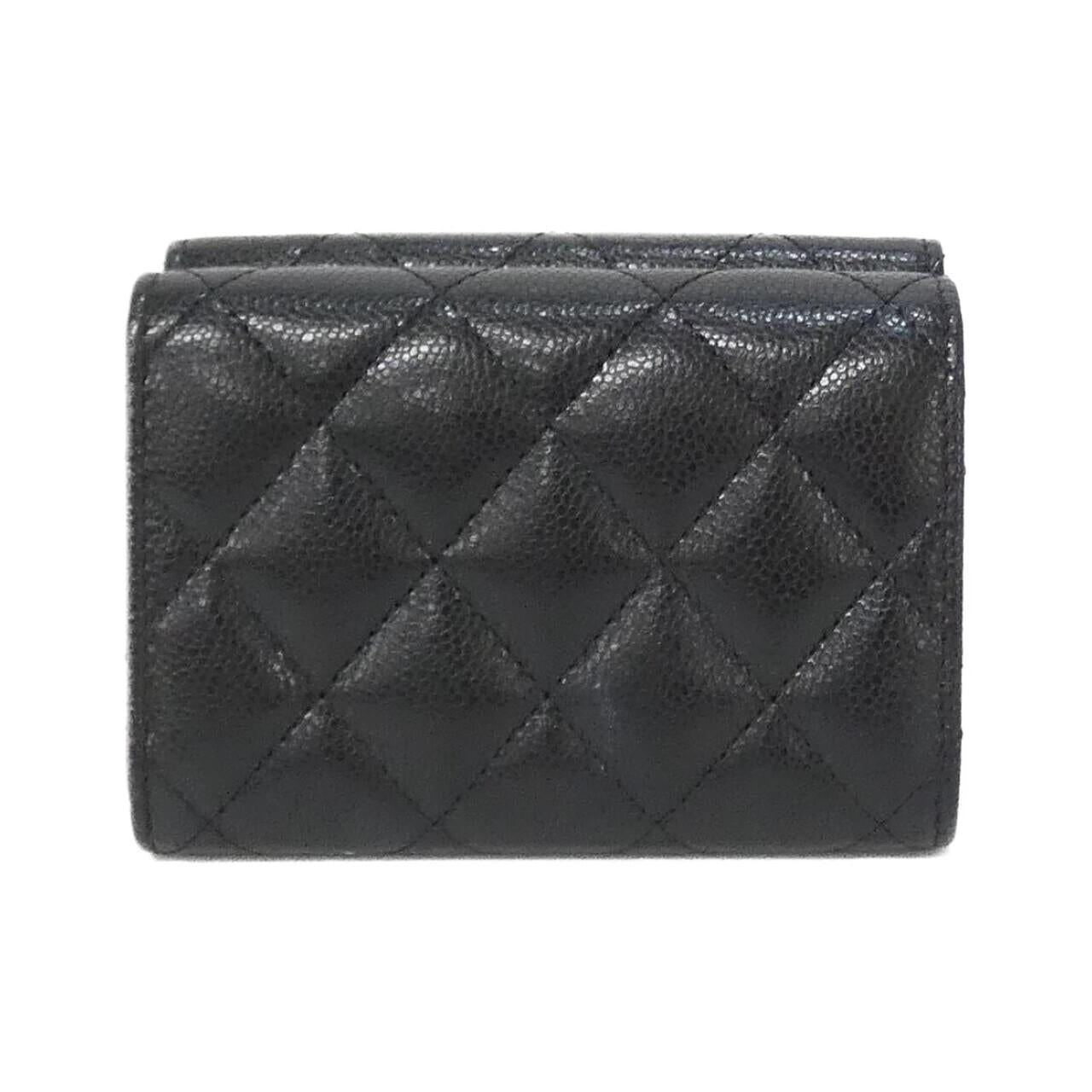 シャネル タイムレス クラシック キャビアスキン ウォレット