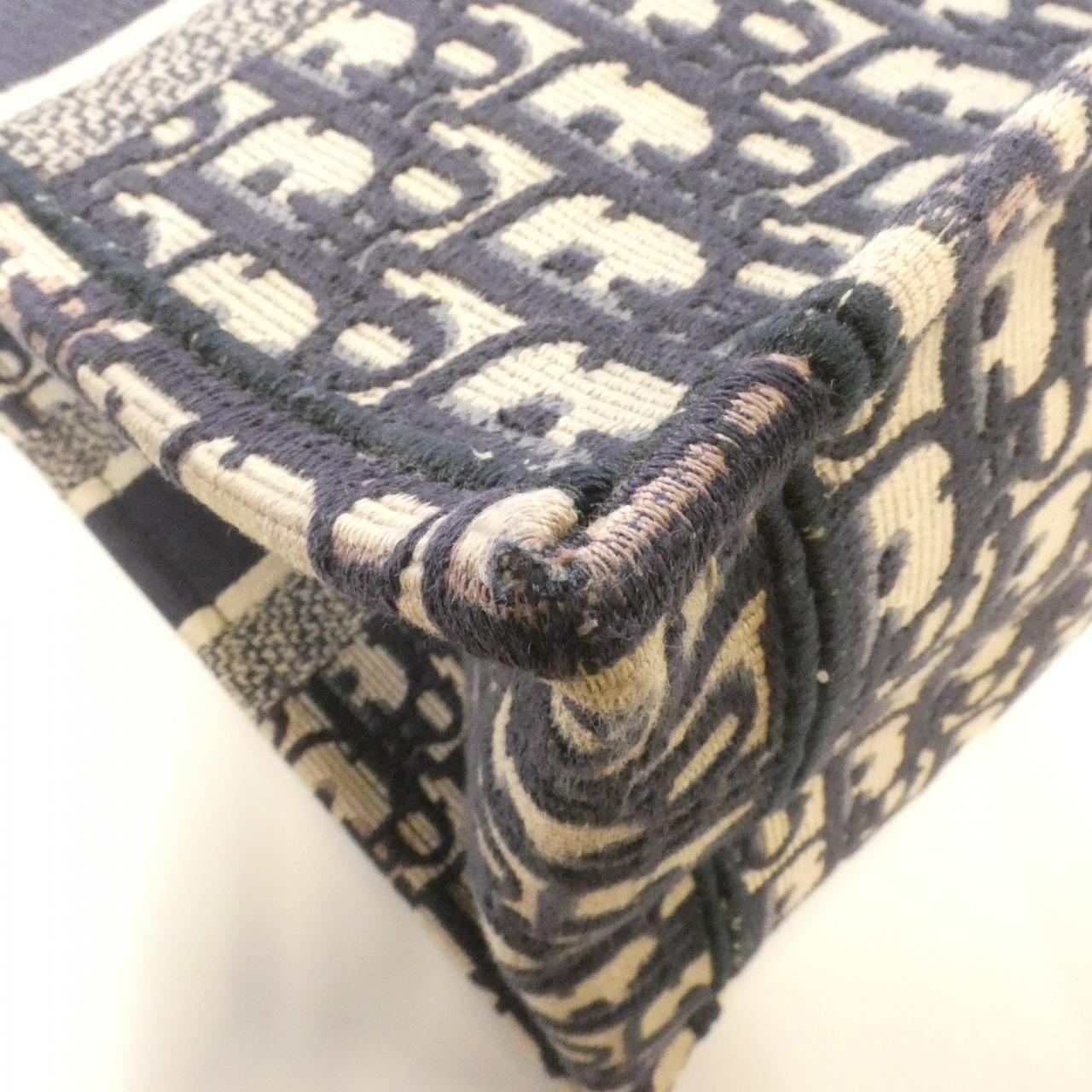 ディオール ブック トート オブリーク キャンバス トート バッグ