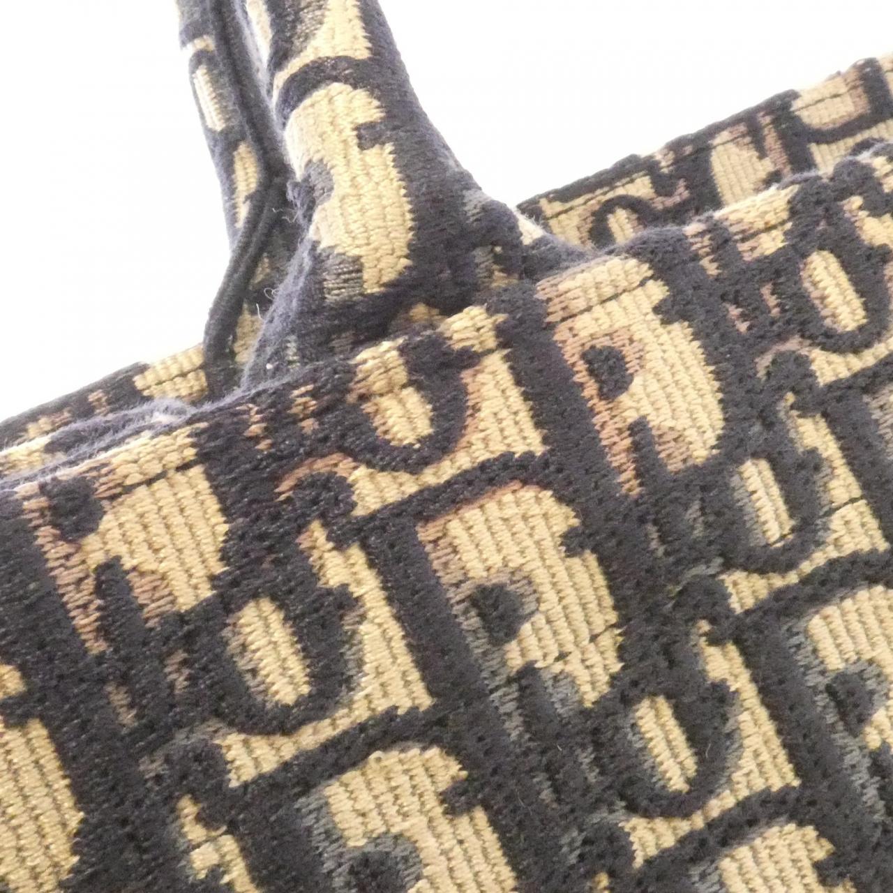 ディオール ブック トート オブリーク キャンバス トート バッグ