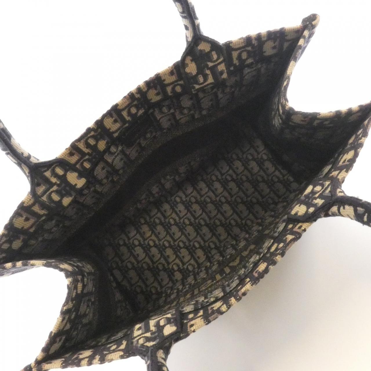 ディオール ブック トート オブリーク キャンバス トート バッグ