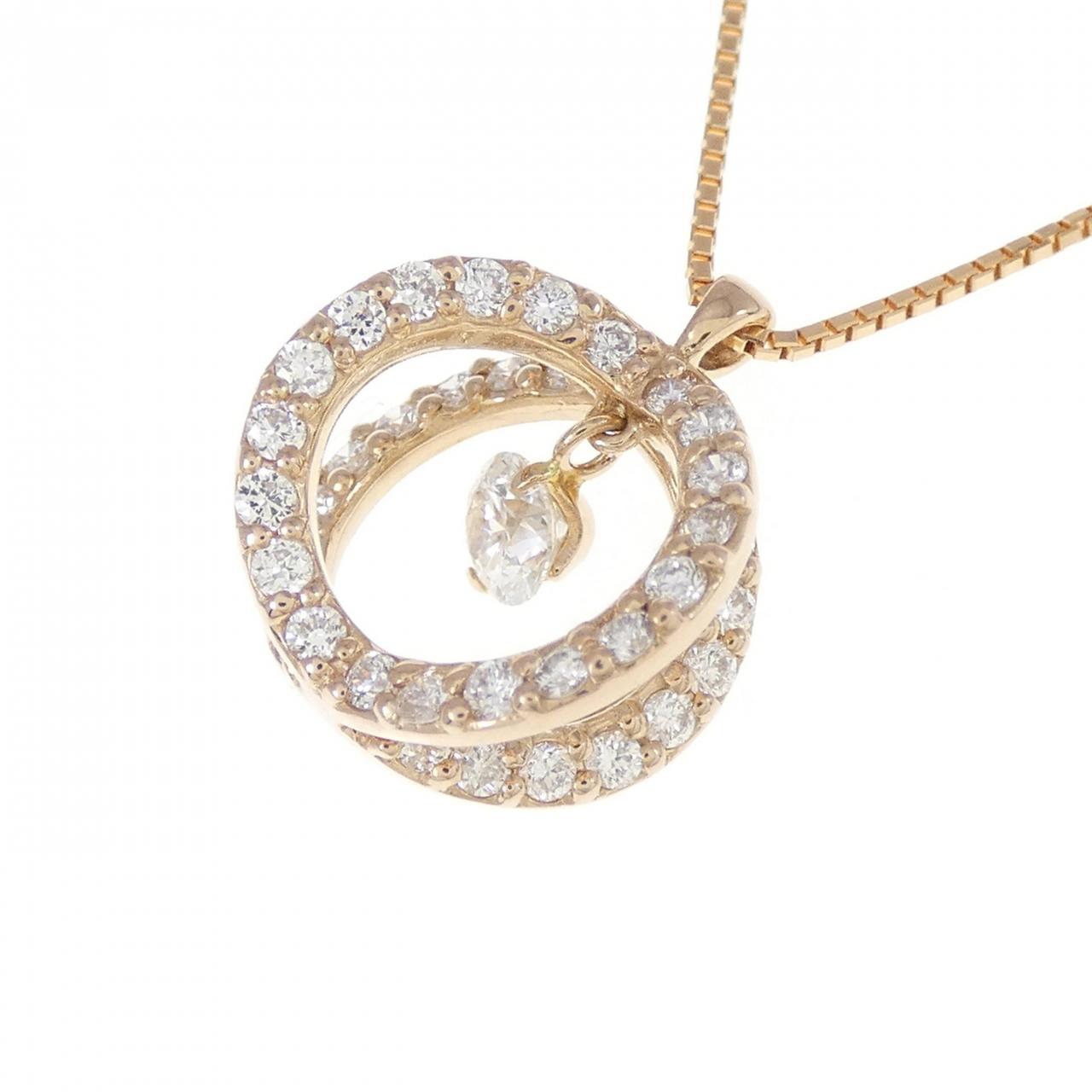 Au750ダイヤモンドネックレス