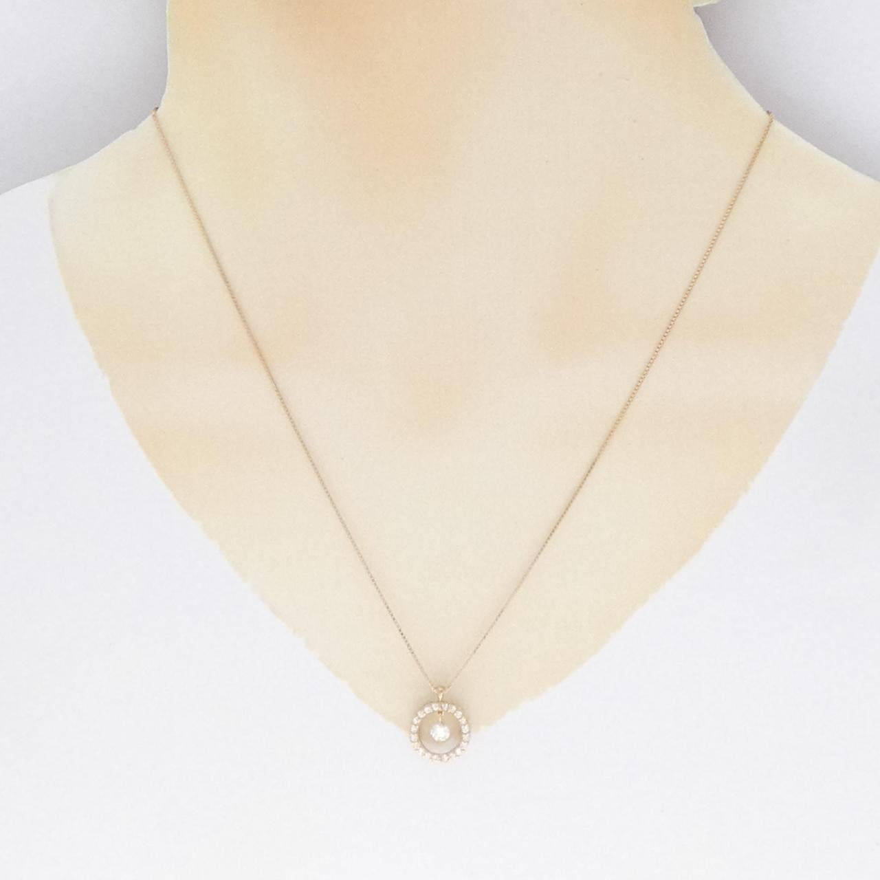 Au750ダイヤモンドネックレス