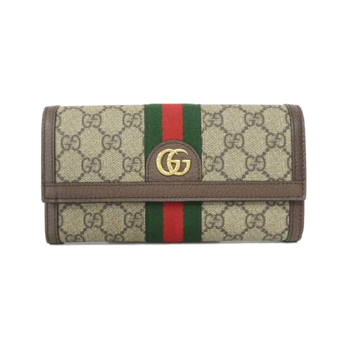 グッチ オフィディア GGスプリームキャンバス 長財布