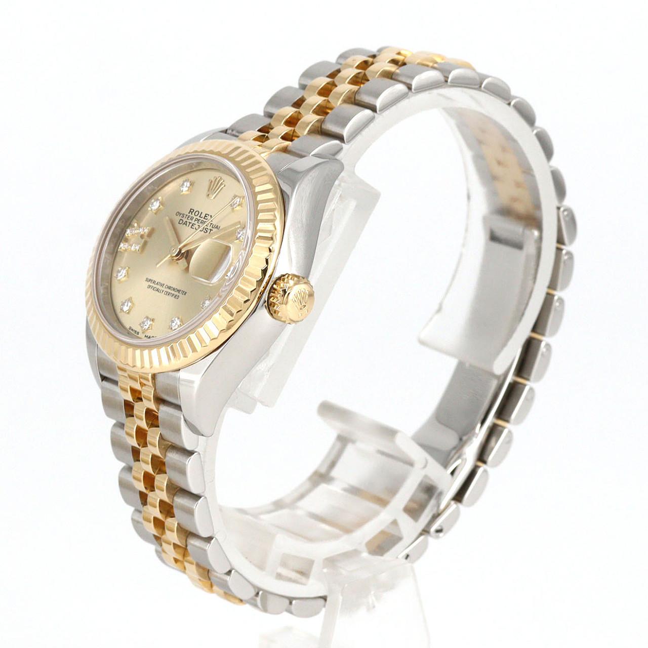 ロレックス デイトジャスト ステンレススチール イエローゴールド 自動巻
