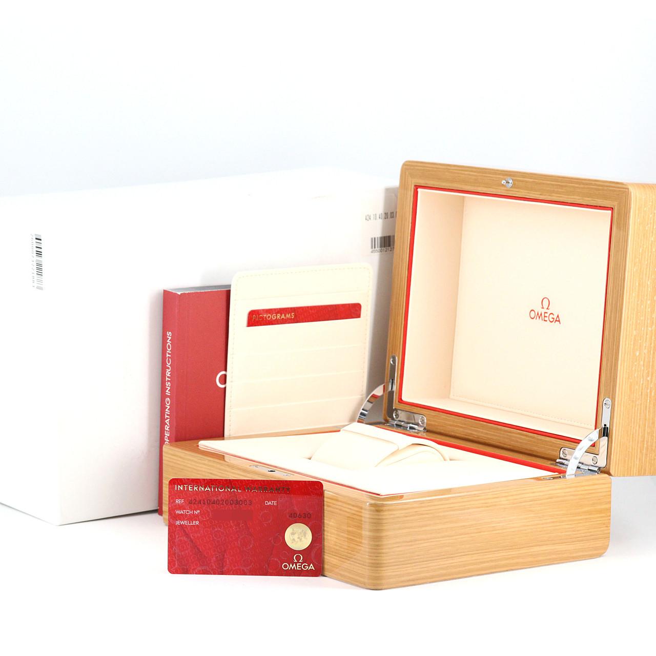 オメガ デ ヴィル プレステージ オービス ステンレス スチール