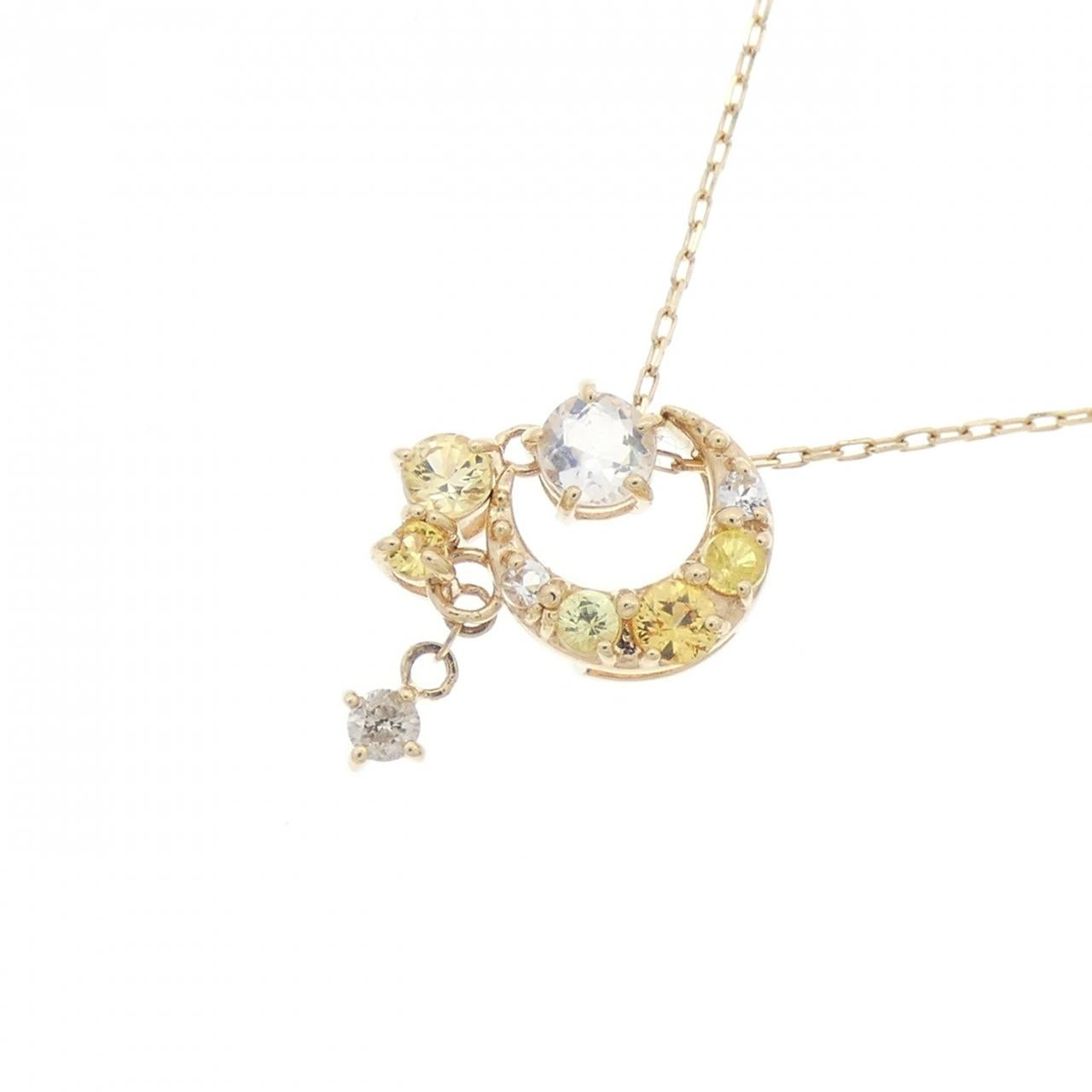 Samantha Tiara K10 イエロー ゴールド ネックレス