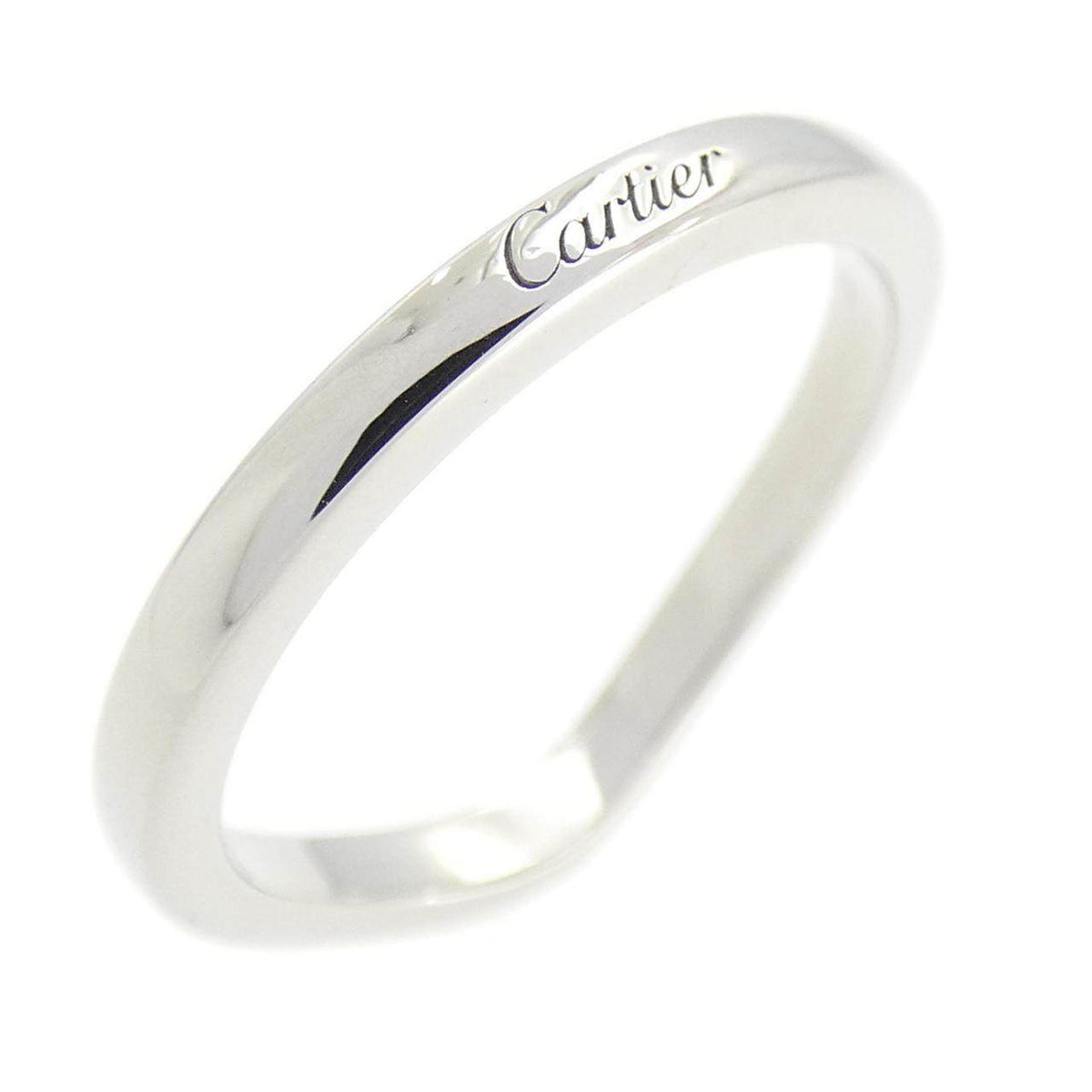 カルティエ バレリーナ プラチナ リング 7号