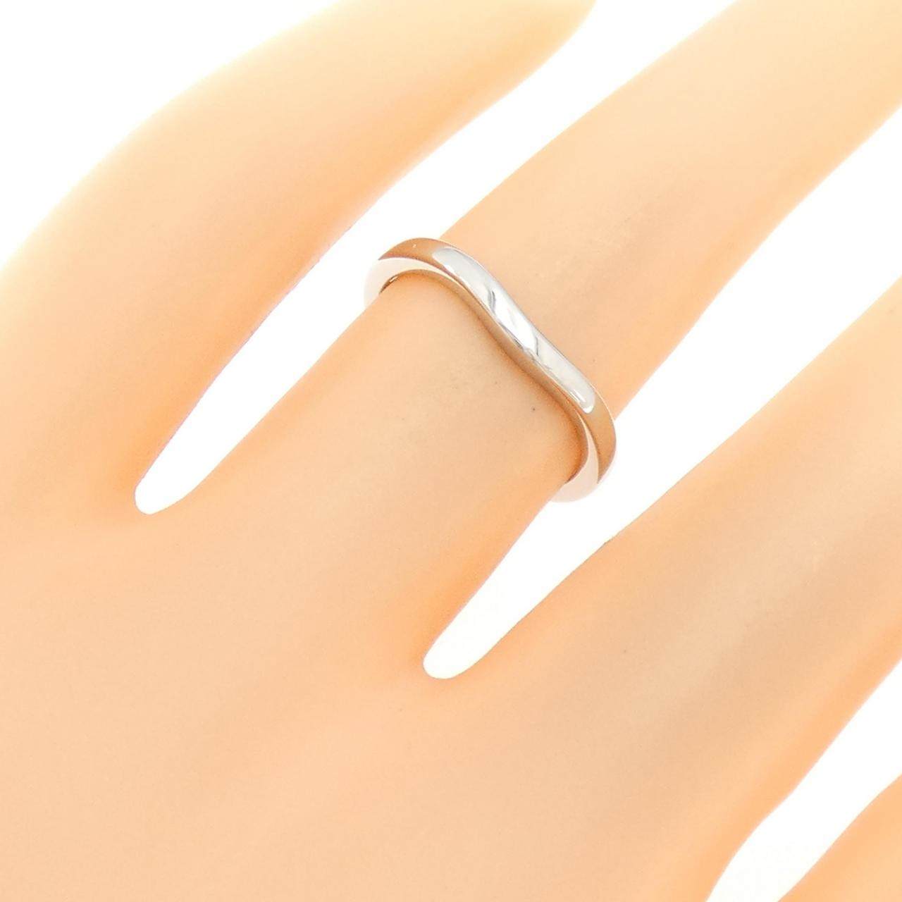 カルティエ バレリーナ プラチナ リング 7号