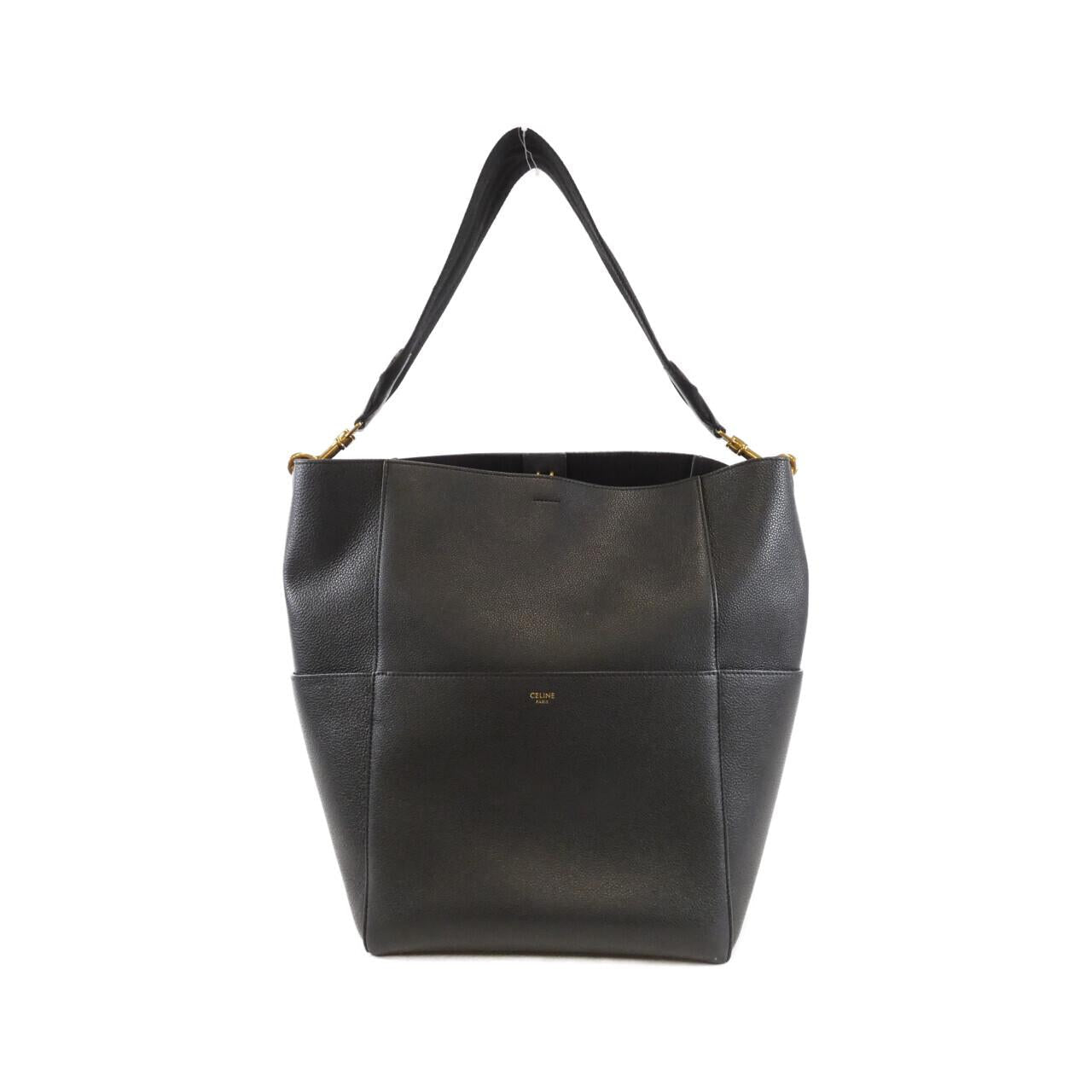 セリーヌ サングルバケット カーフ ショルダーバッグ