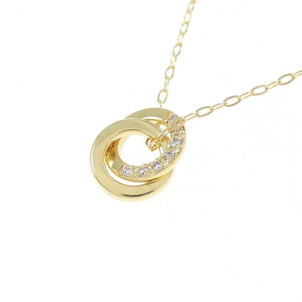 ココシュニック K18ダイヤモンドネックレス