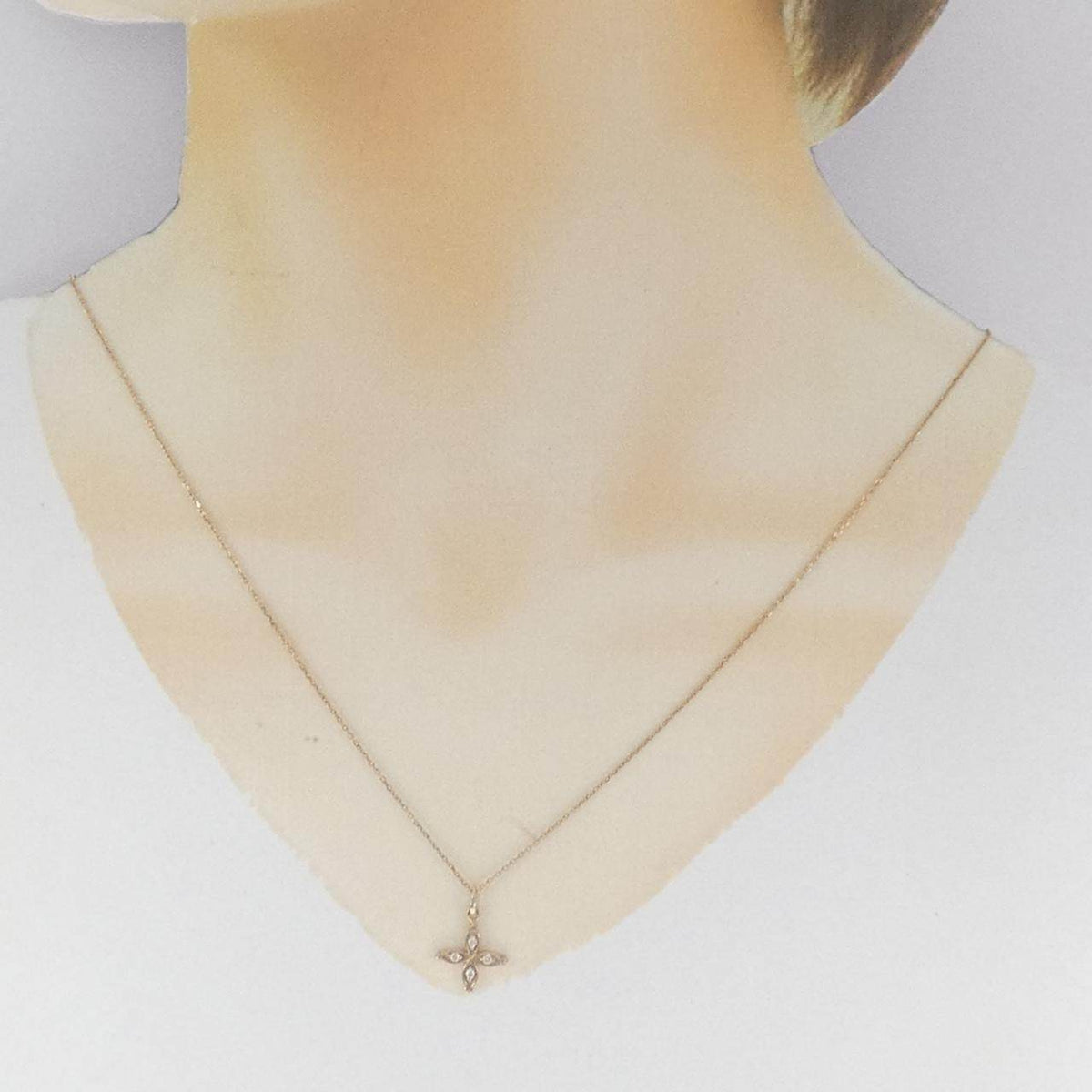 Au750ダイヤモンドネックレス