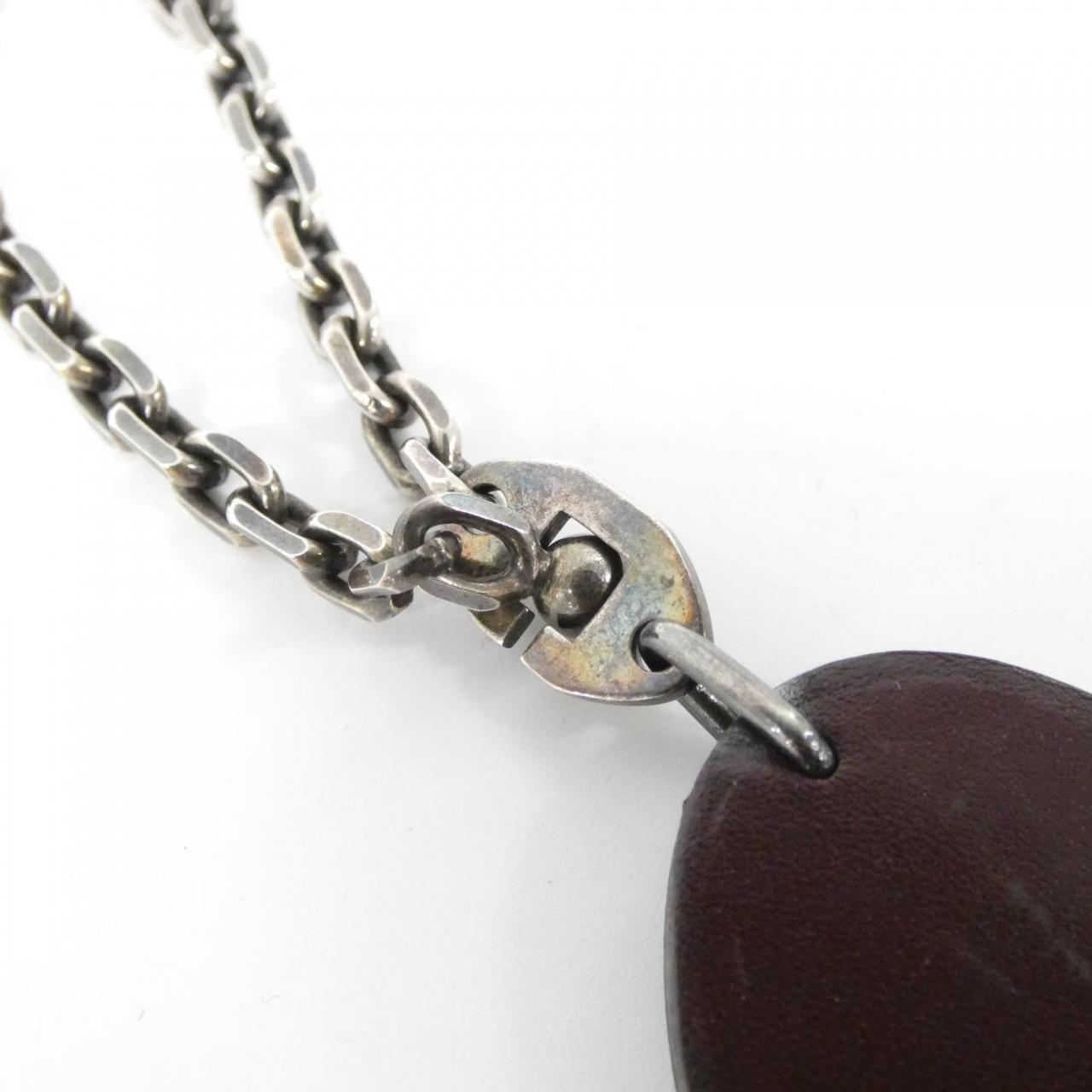 エルメス PRUNE フルーツ ボックスカーフ キーホルダー