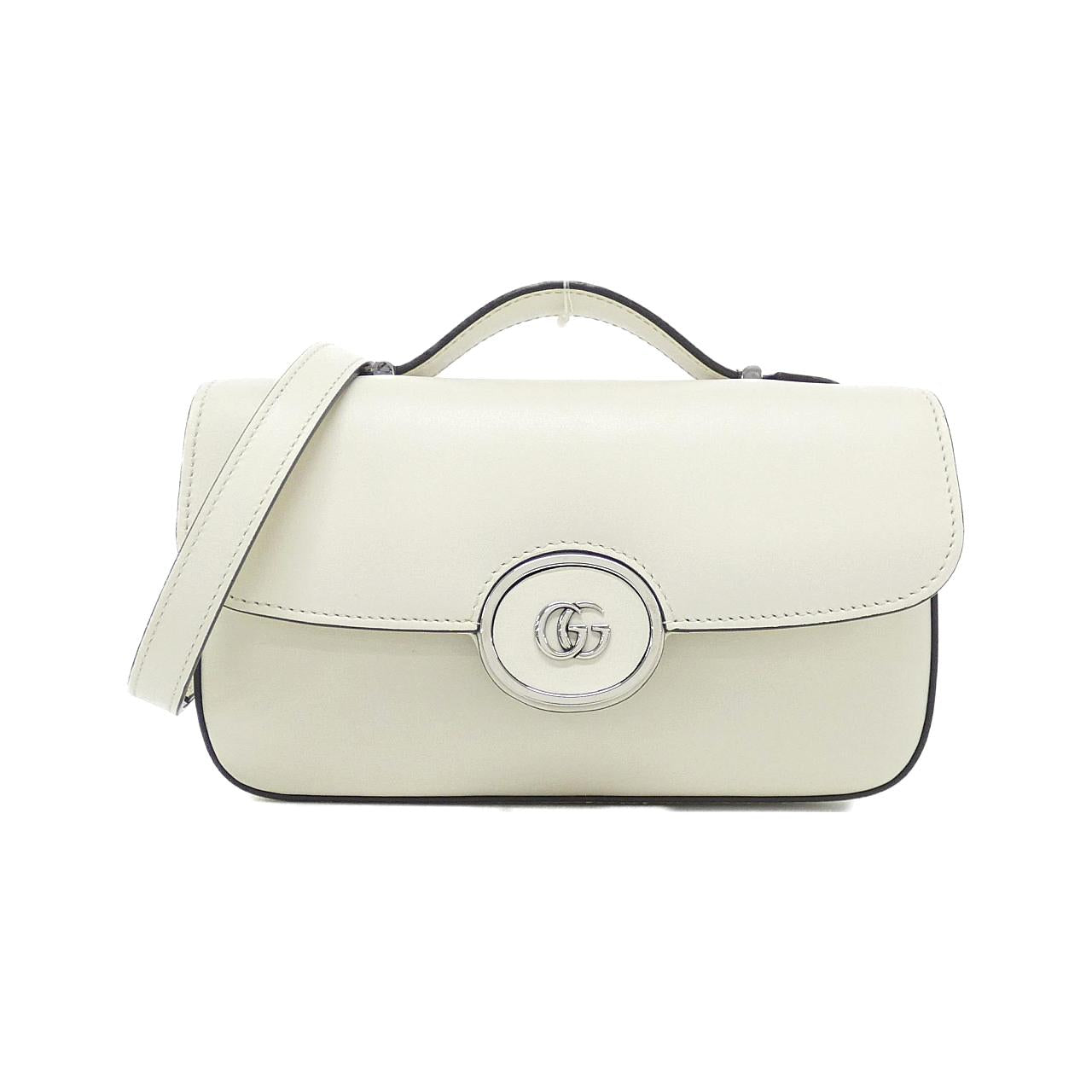グッチ PETITE GG レザーショルダーバッグ