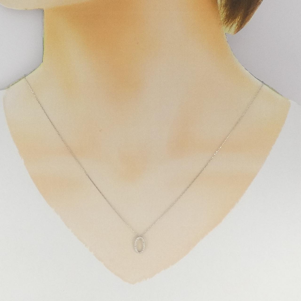 Pt900 ダイヤモンド ネックレス