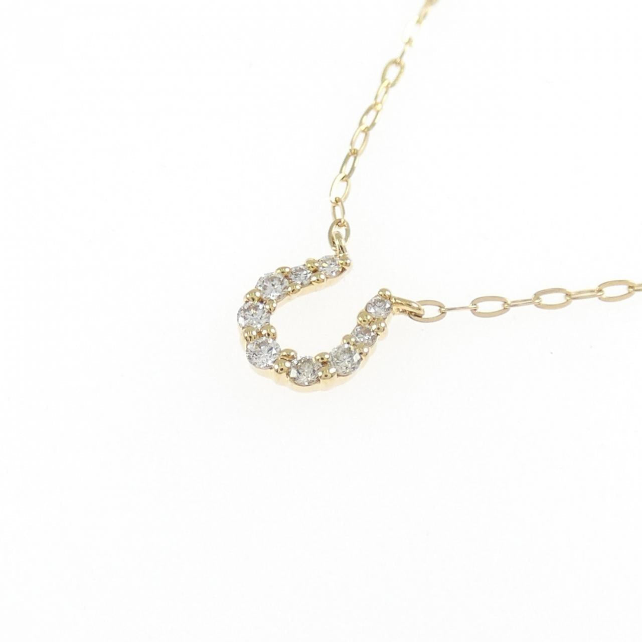ヨンドシー Au750 ダイヤモンドネックレス