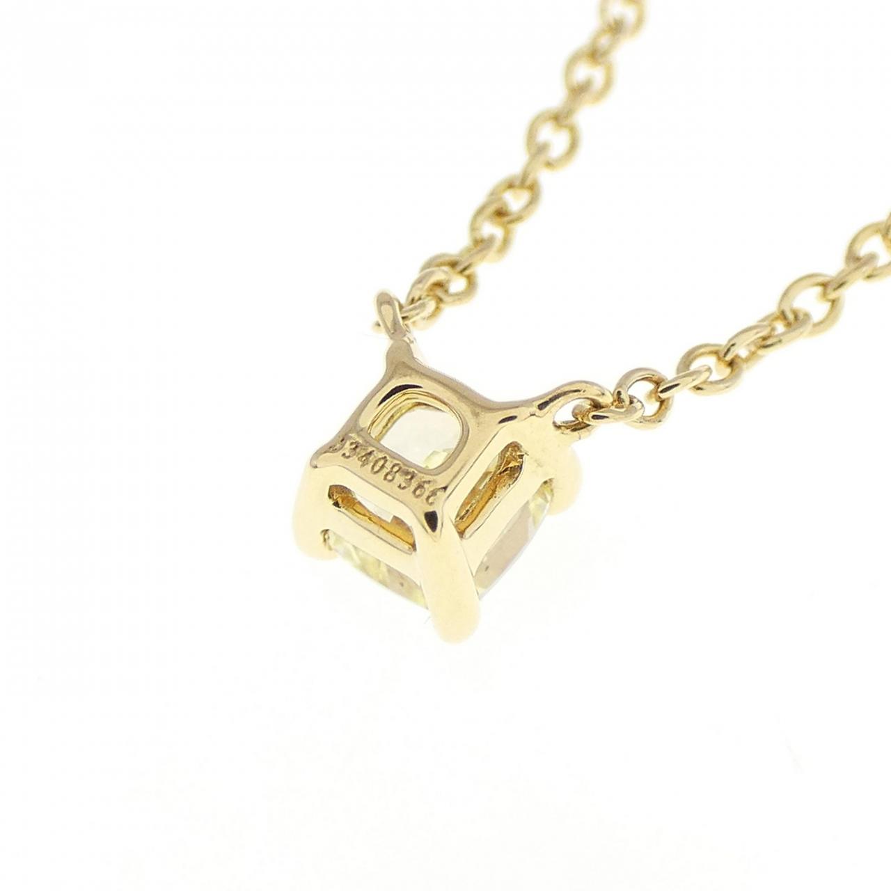 ティファニー & Co. 750YG ダイヤモンド ネックレス