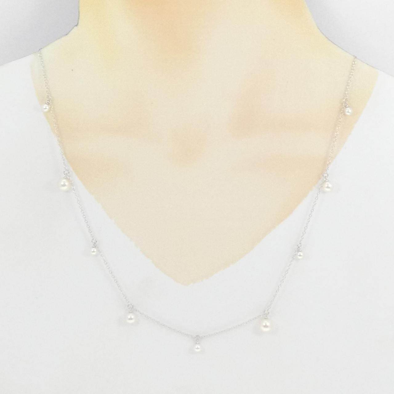 ミキモト Au750 アコヤパール ネックレス