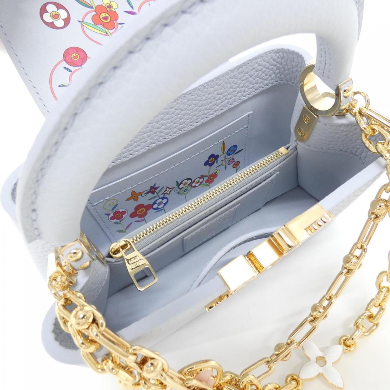 ルイヴィトン LV x TM カプシーヌ EW ミニ バッグ