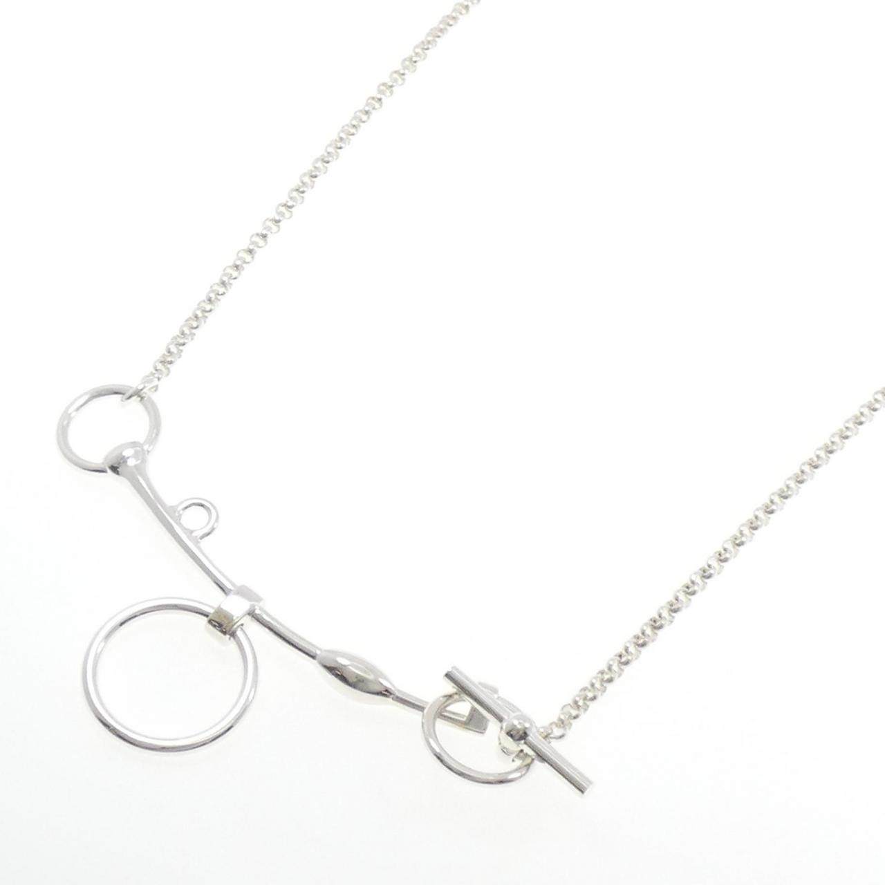 エルメス モール ドゥ ブリッド 925シルバー ネックレス