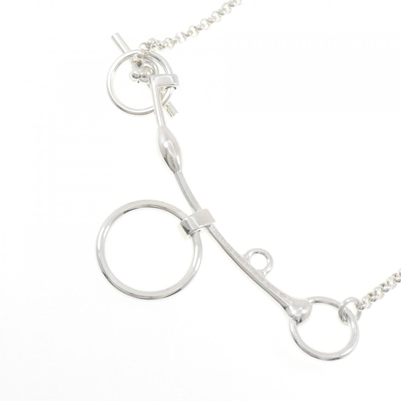 エルメス モール ドゥ ブリッド 925シルバー ネックレス