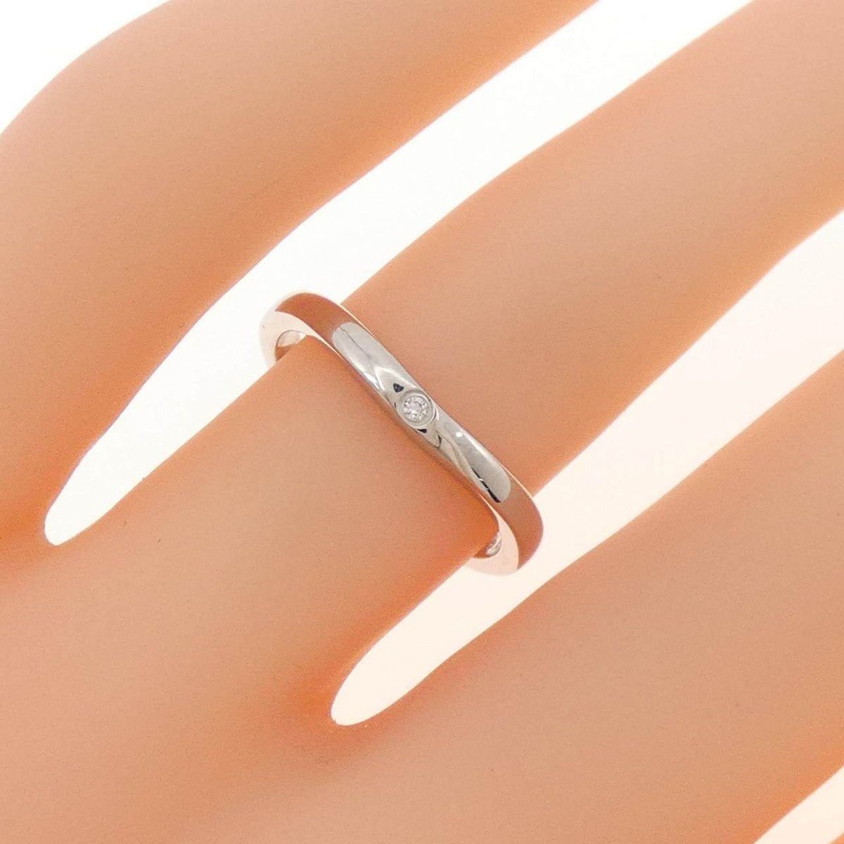 カルティエ バレリーナ プラチナ リング 8号