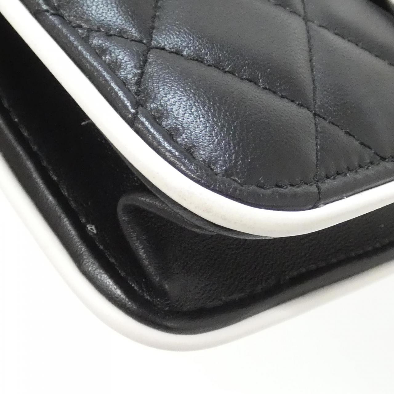 シャネル AS4511 ラムスキン チェーン ウォレット