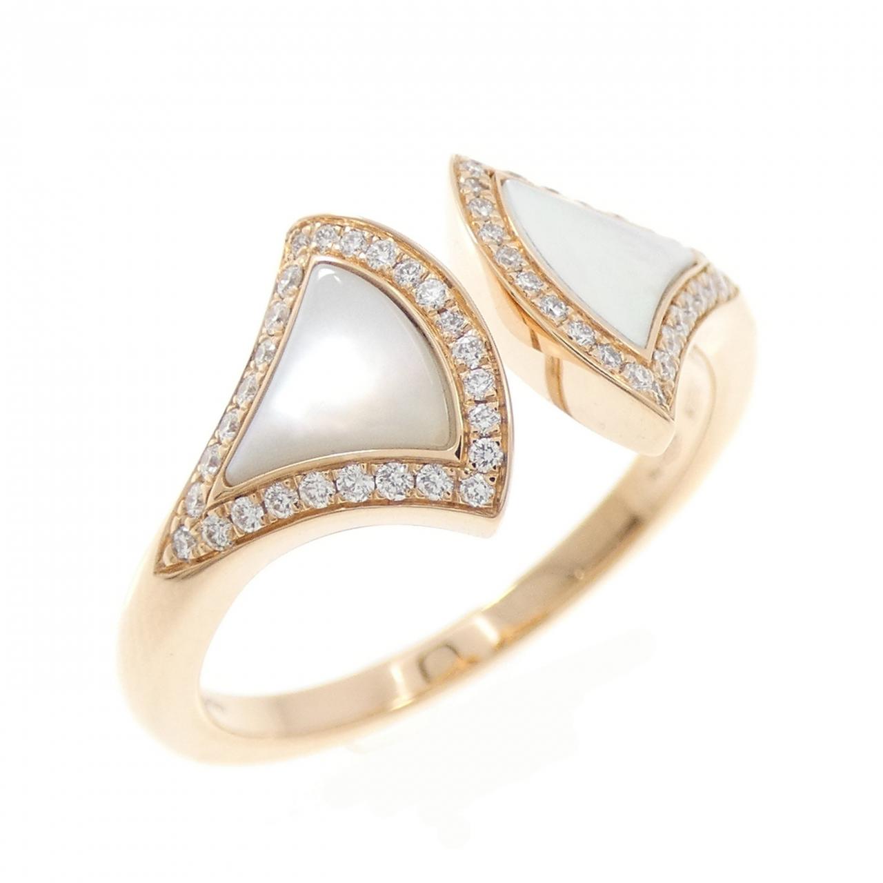 ブルガリ ディーヴァ ドリーム ピンクゴールド リング サイズ 17