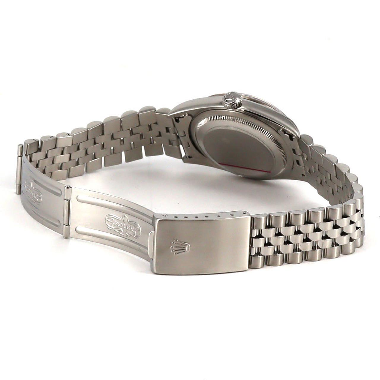 ロレックス デイトジャスト ステンレススチール×ホワイトゴールド 腕時計