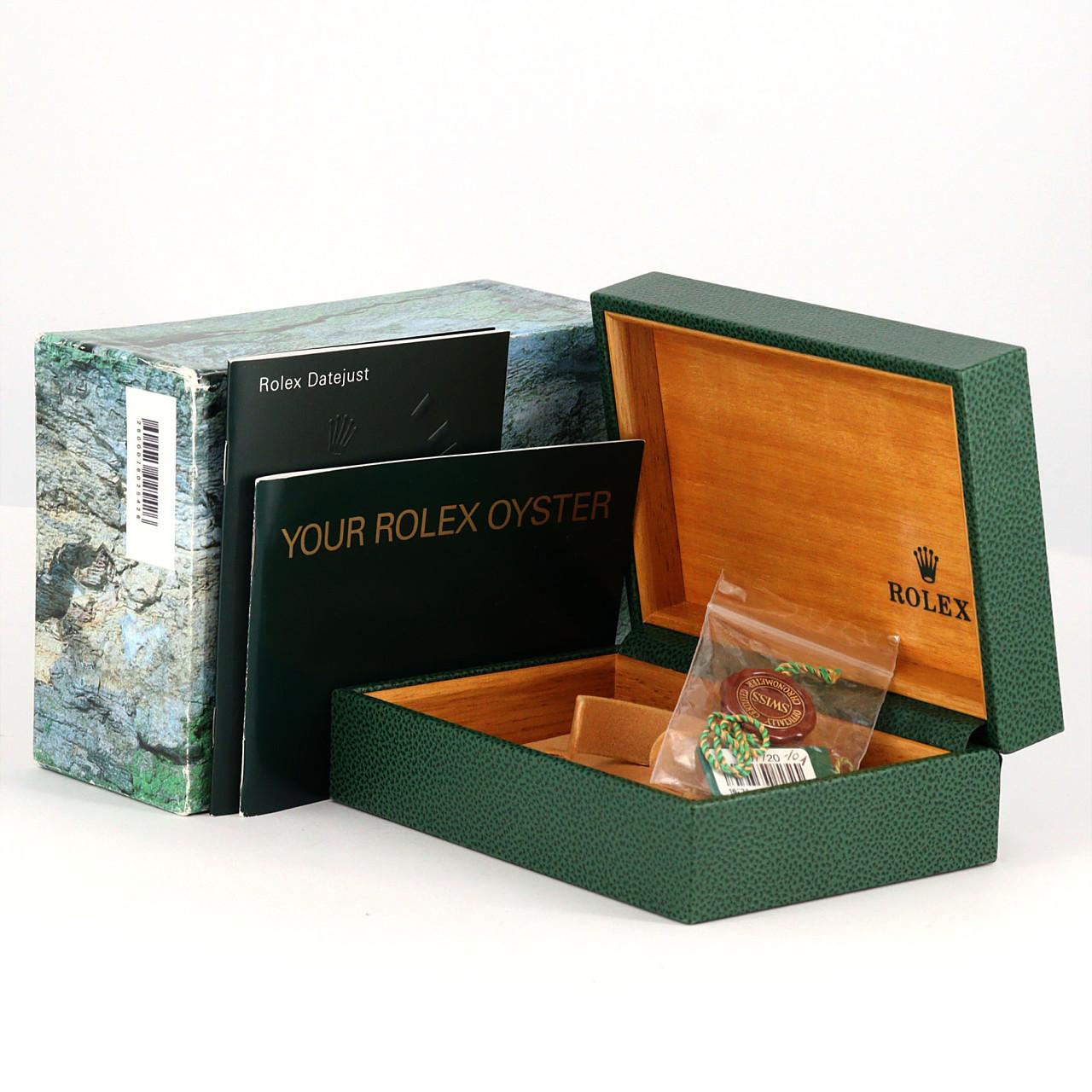 ロレックス デイトジャスト ステンレススチール×ホワイトゴールド 腕時計