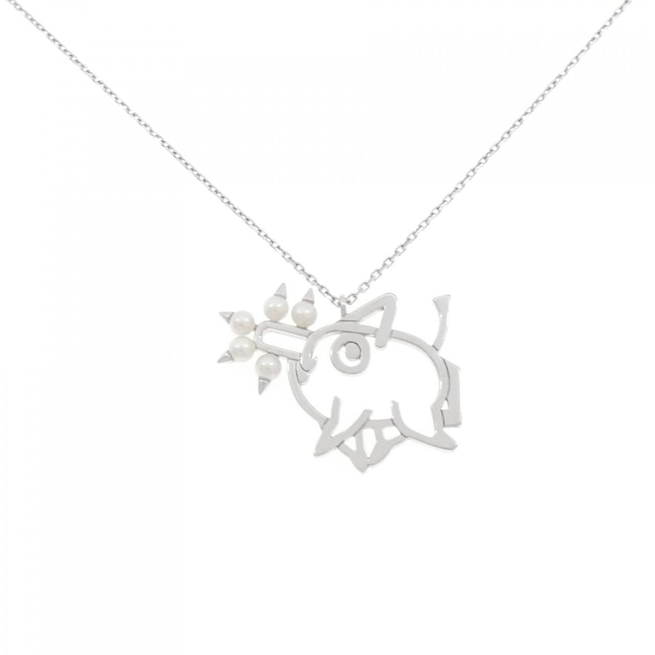Tasaki 淡水パール 925 シルバー ネックレス