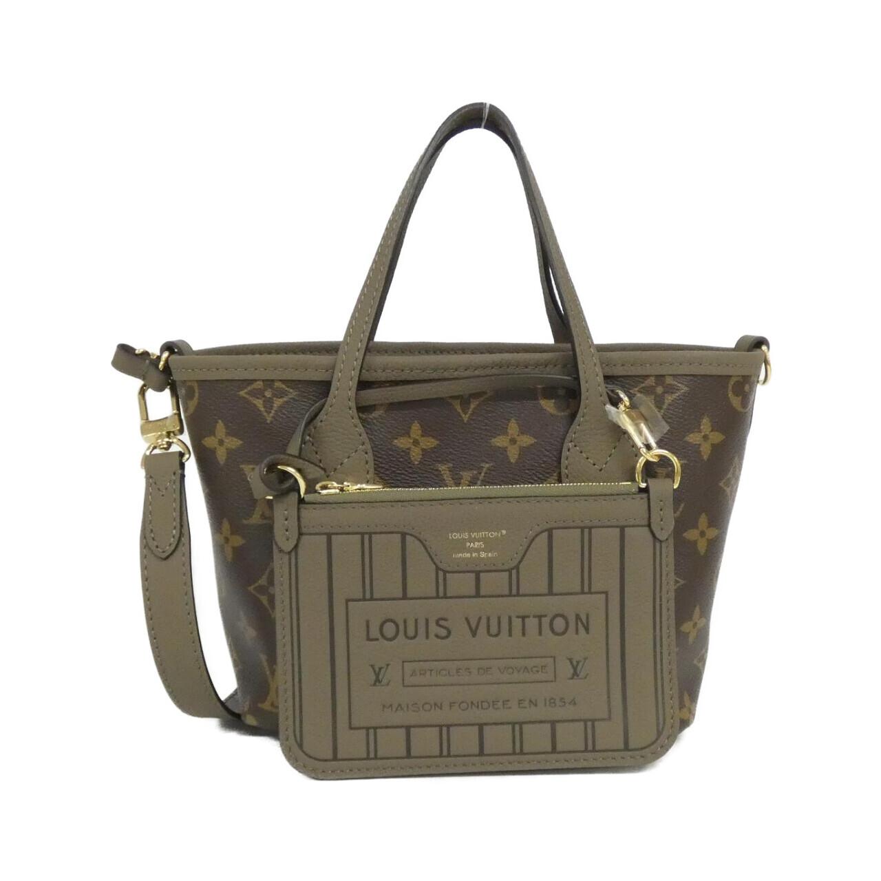 ルイヴィトン ネヴァーフル モノグラム コーティングキャンバス バッグ