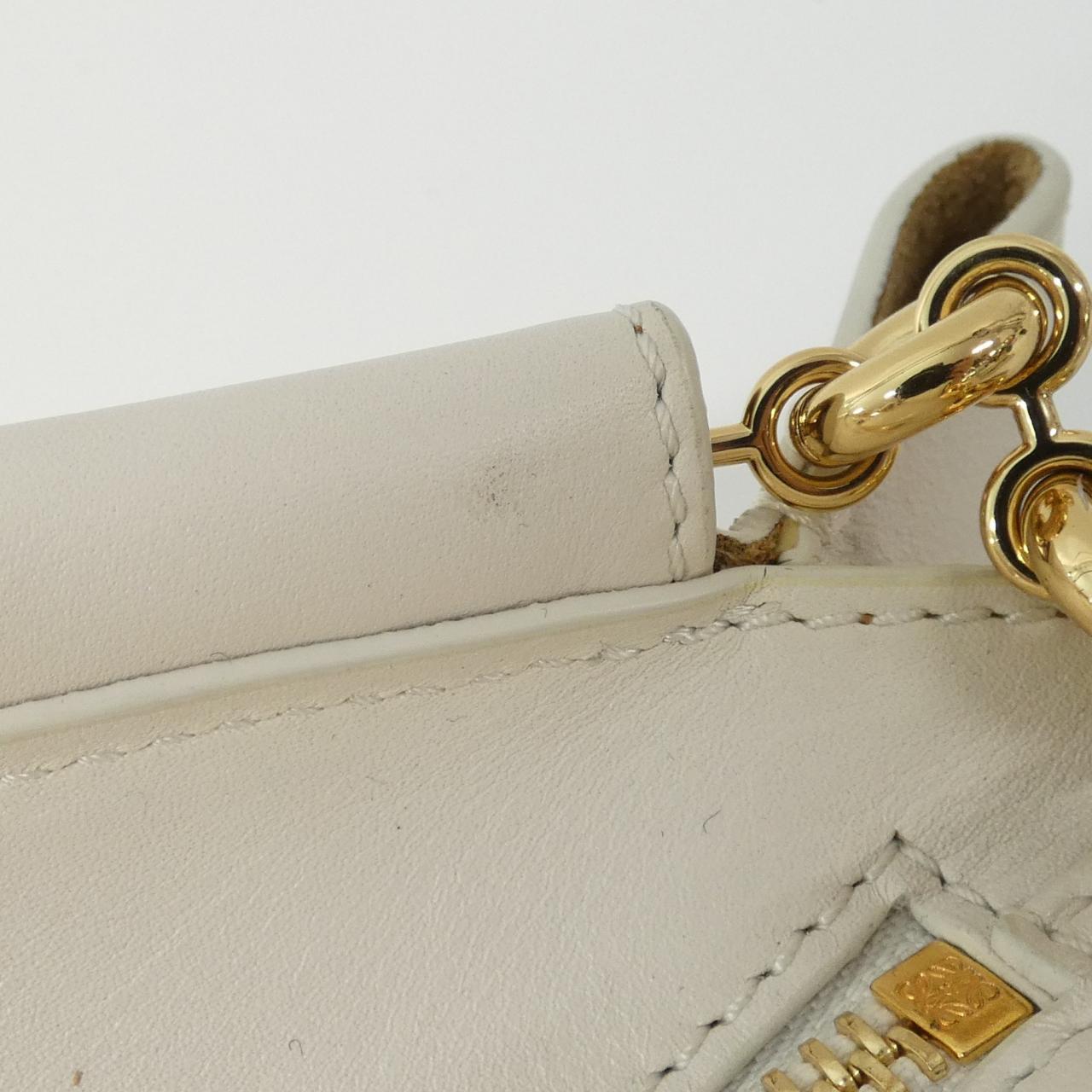 ロエベ Paseo Chain Small カーフ ショルダーバッグ