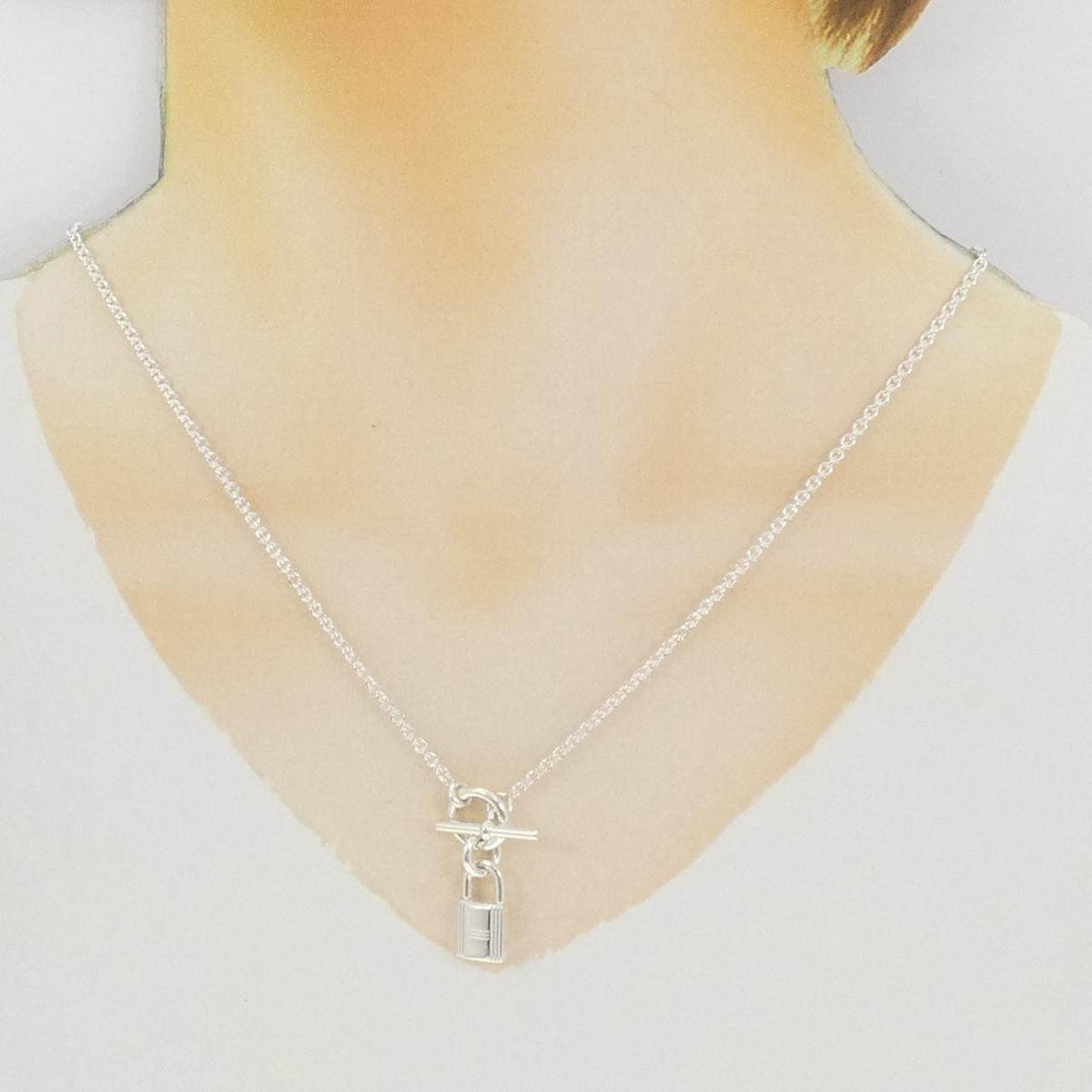 エルメス アミュレットカデナ 925シルバー ネックレス