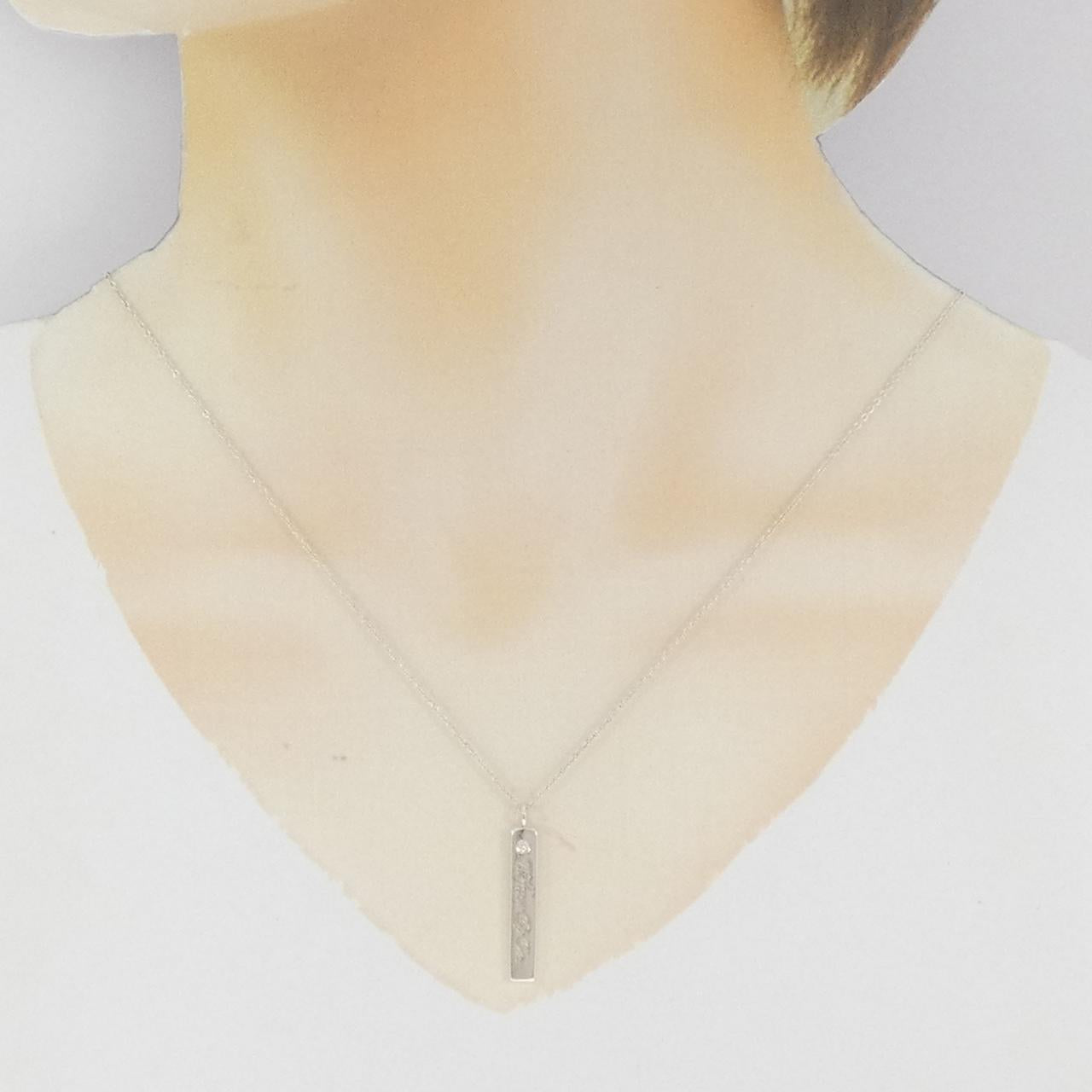 ティファニー ノーツ 925シルバー ダイヤモンド ネックレス