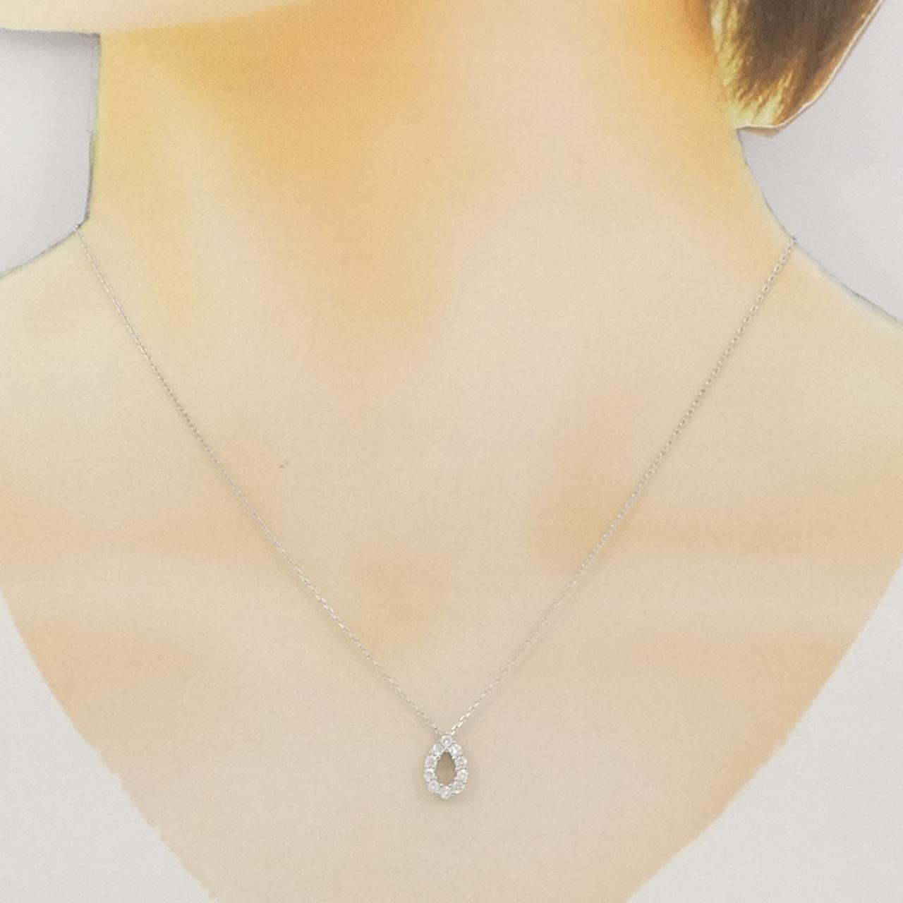 Pt850ダイヤモンドネックレス