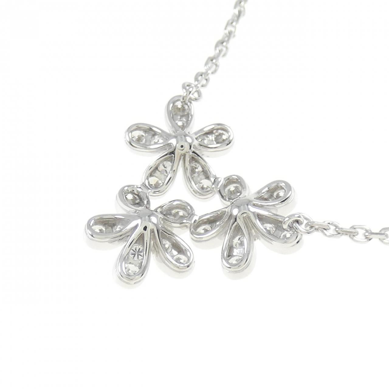 ヴァン クリーフ&アーペル ソクラテス 750ホワイトゴールド ダイヤモンド ネックレス