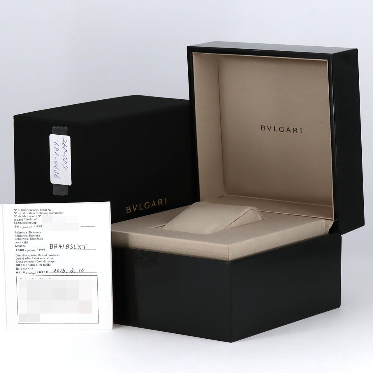 ブルガリ ブルガリローマフィニッシモ ステンレススチール 時計