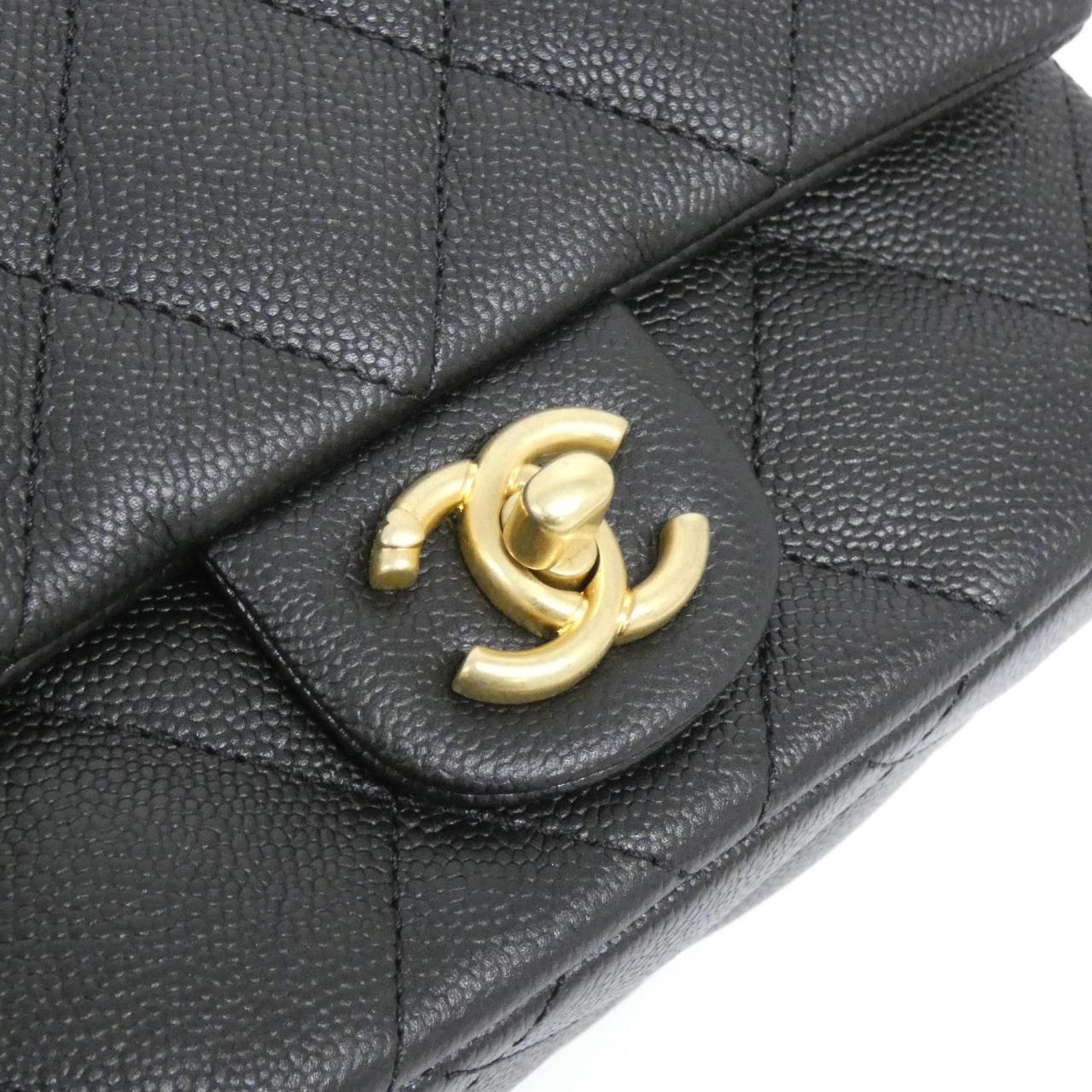 シャネル AS3829 キャビアスキン ショルダーバッグ